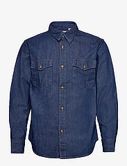 LEVI´S Men - RELAXED FIT WESTERN REVERE REL - jeansskjorter - dark indigo - flat finish - 0