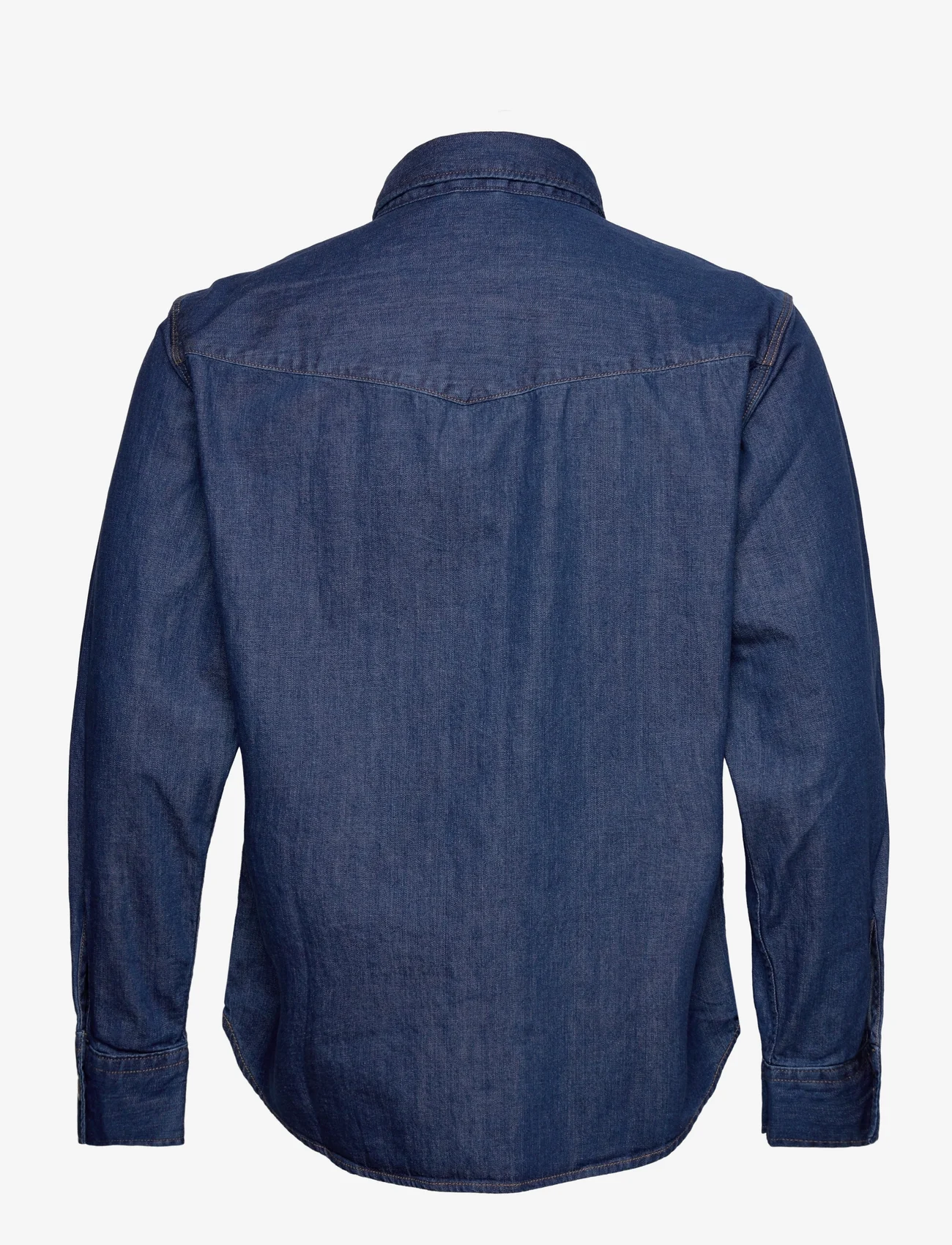 LEVI´S Men - RELAXED FIT WESTERN REVERE REL - džinsiniai marškiniai - dark indigo - flat finish - 1
