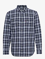 LEVI´S Men - RELAXED FIT WESTERN T2 MT FOLS - casual shirts - light indigo - worn in - 0