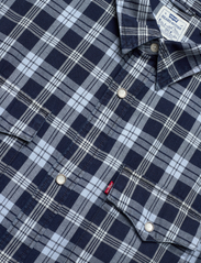 LEVI´S Men - RELAXED FIT WESTERN T2 MT FOLS - casual skjortor - light indigo - worn in - 8