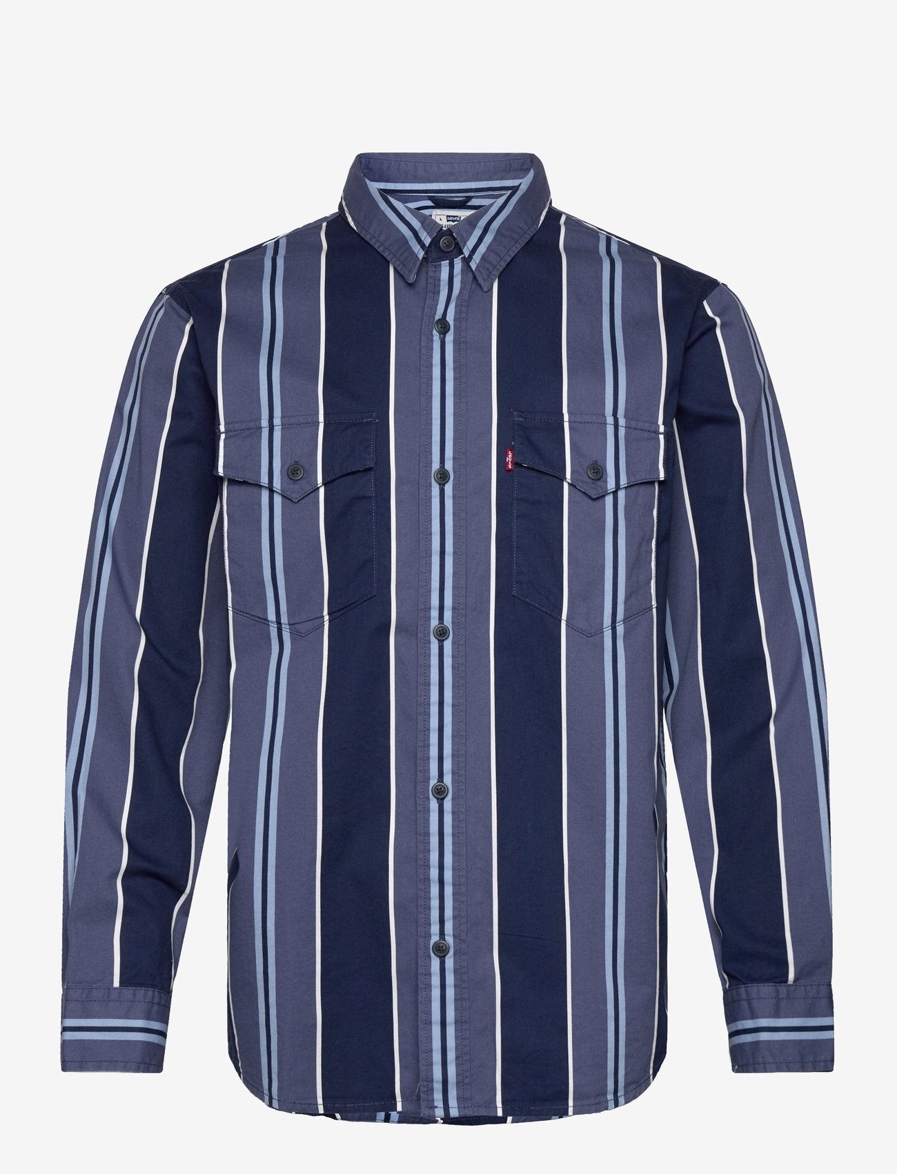 Levi's® - RELAXED FIT WESTERN CARSON STR - randiga skjortor - carson stripe - 1