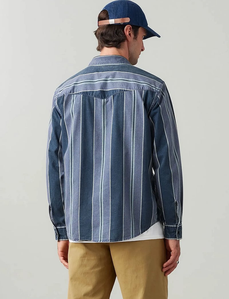 Levi's® - RELAXED FIT WESTERN CARSON STR - randiga skjortor - carson stripe - 3