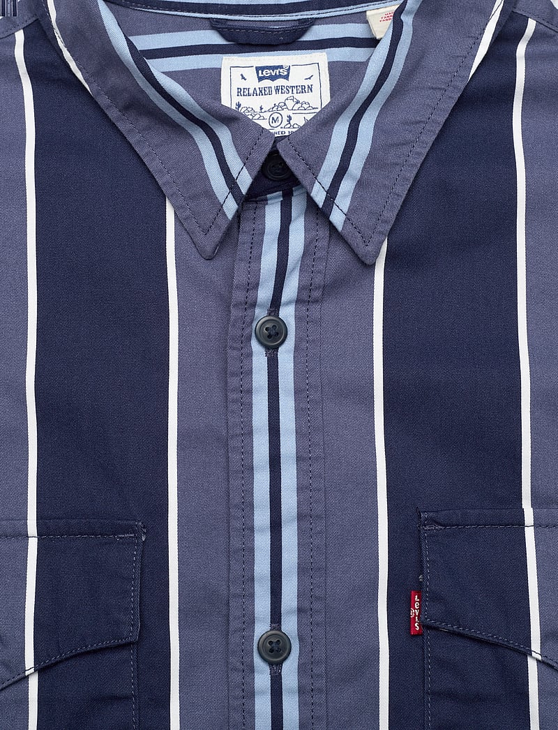Levi's® - RELAXED FIT WESTERN CARSON STR - randiga skjortor - carson stripe - 4