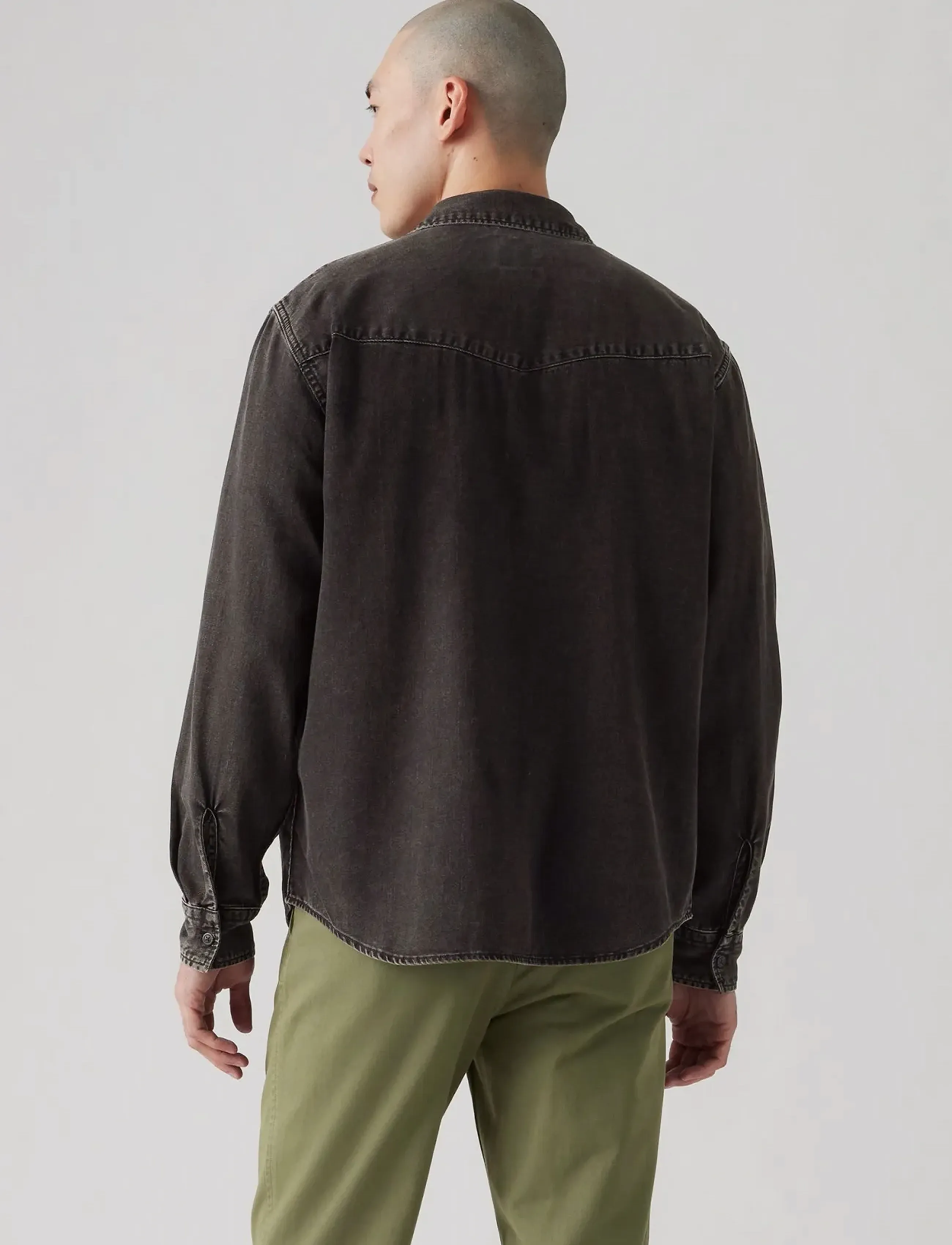 Levi's® - RELAXED FIT WESTERN CAVA WASHE - greys - 3