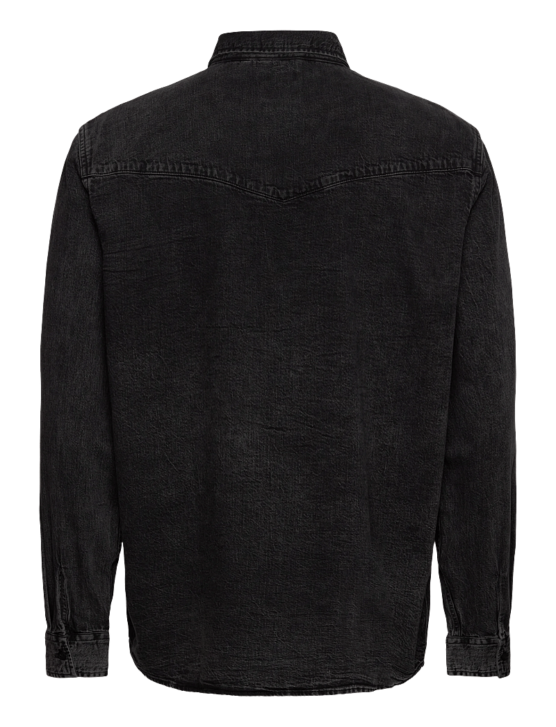 Levi's® - RELAXED FIT WESTERN NIGHT SHAD - flanell-hemden - blacks - 2
