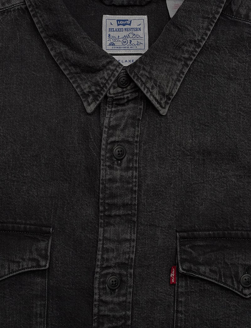 Levi's® - RELAXED FIT WESTERN NIGHT SHAD - flanell-hemden - blacks - 4