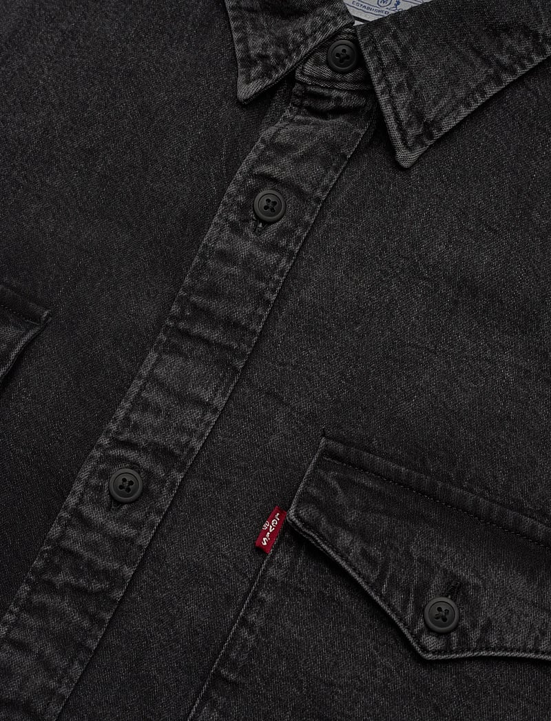 Levi's® - RELAXED FIT WESTERN NIGHT SHAD - flanell-hemden - blacks - 5