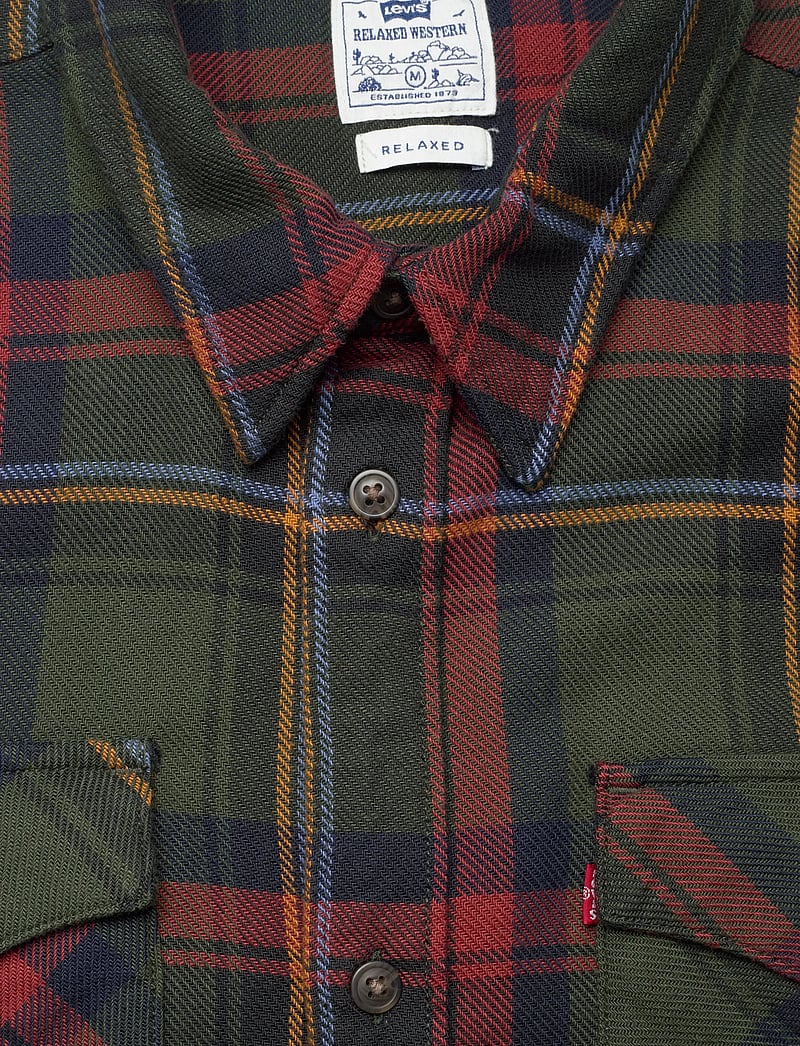 Levi's® - RELAXED FIT WESTERN HERMAN PLA - flanell-hemden - multi-color - 4