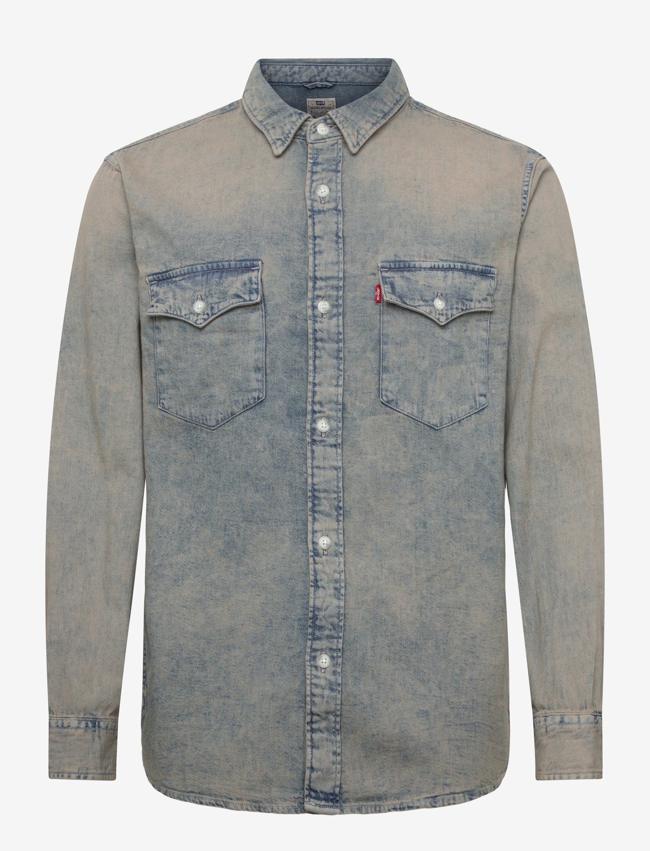 Levi's® - RELAXED FIT WESTERN SUNSET DRI - teksasärgid - med indigo - worn in - 0