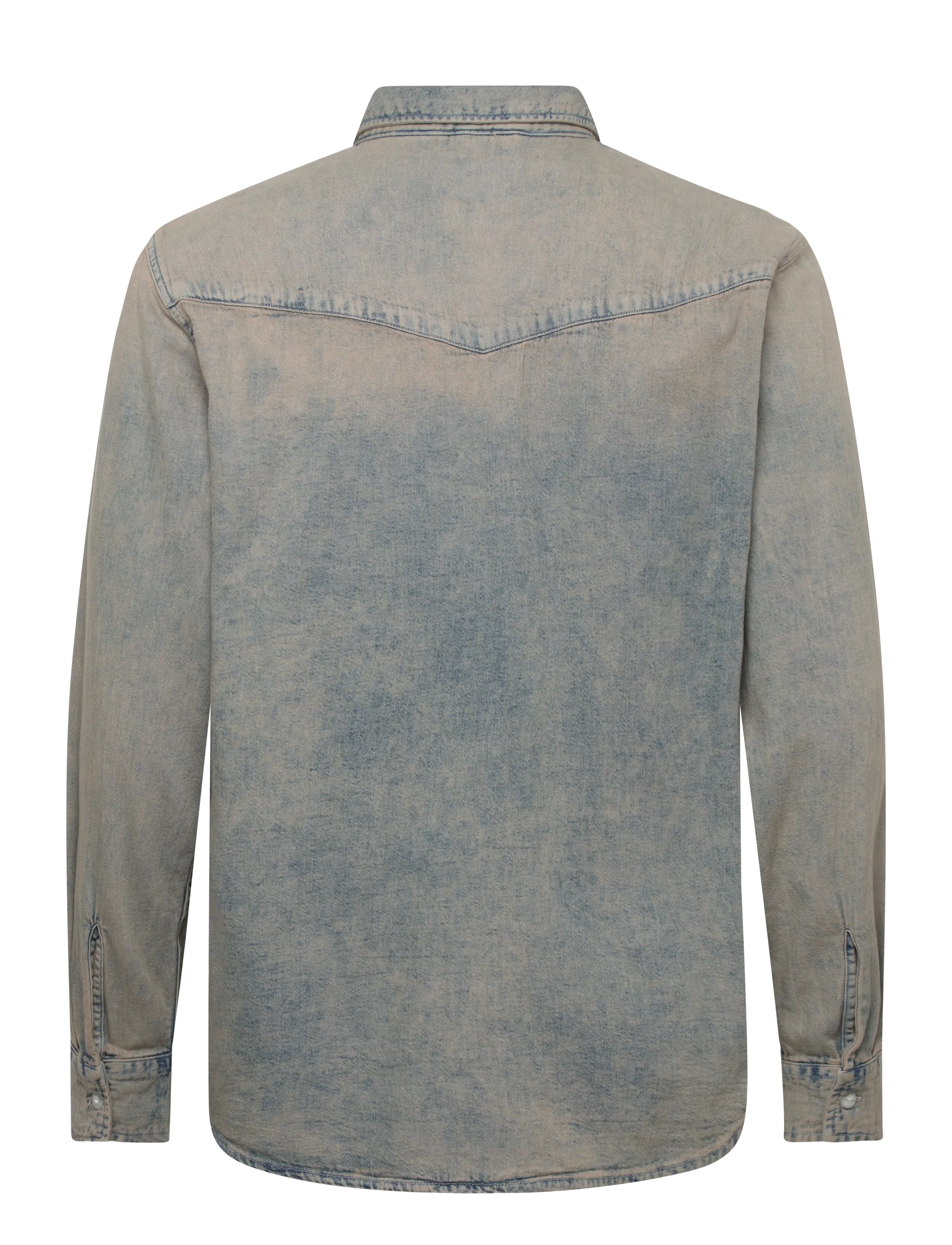 Levi's® - RELAXED FIT WESTERN SUNSET DRI - denim shirts - med indigo - worn in - 2