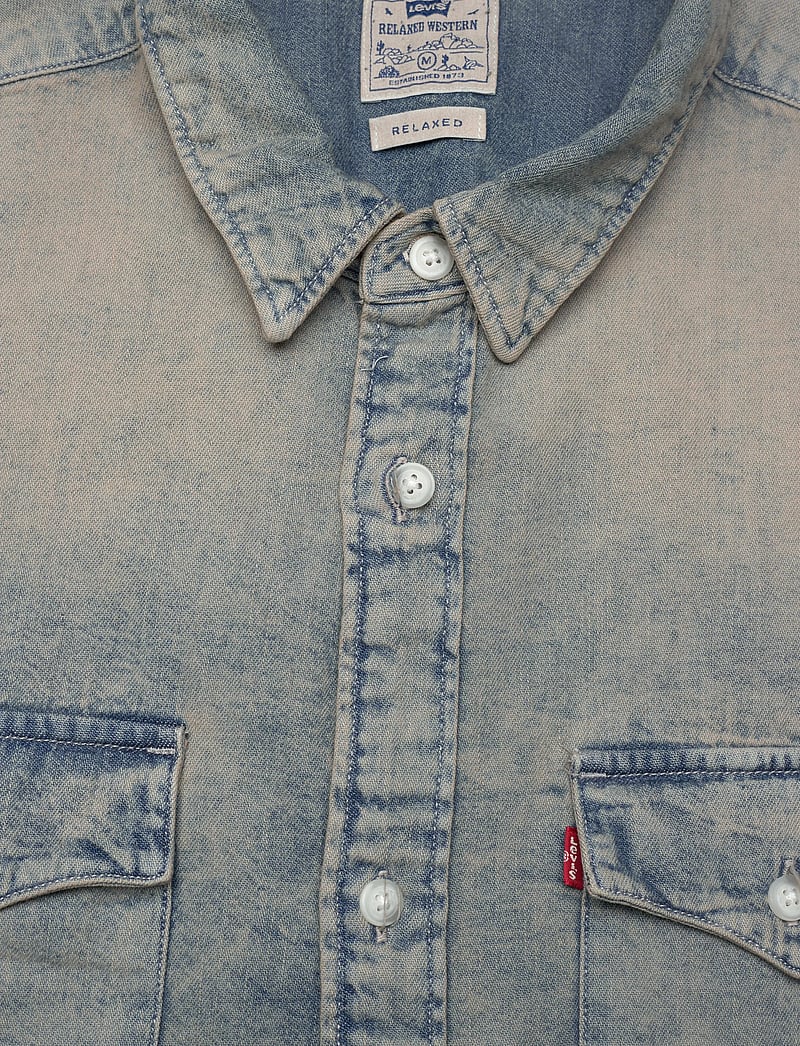 Levi's® - RELAXED FIT WESTERN SUNSET DRI - teksasärgid - med indigo - worn in - 2