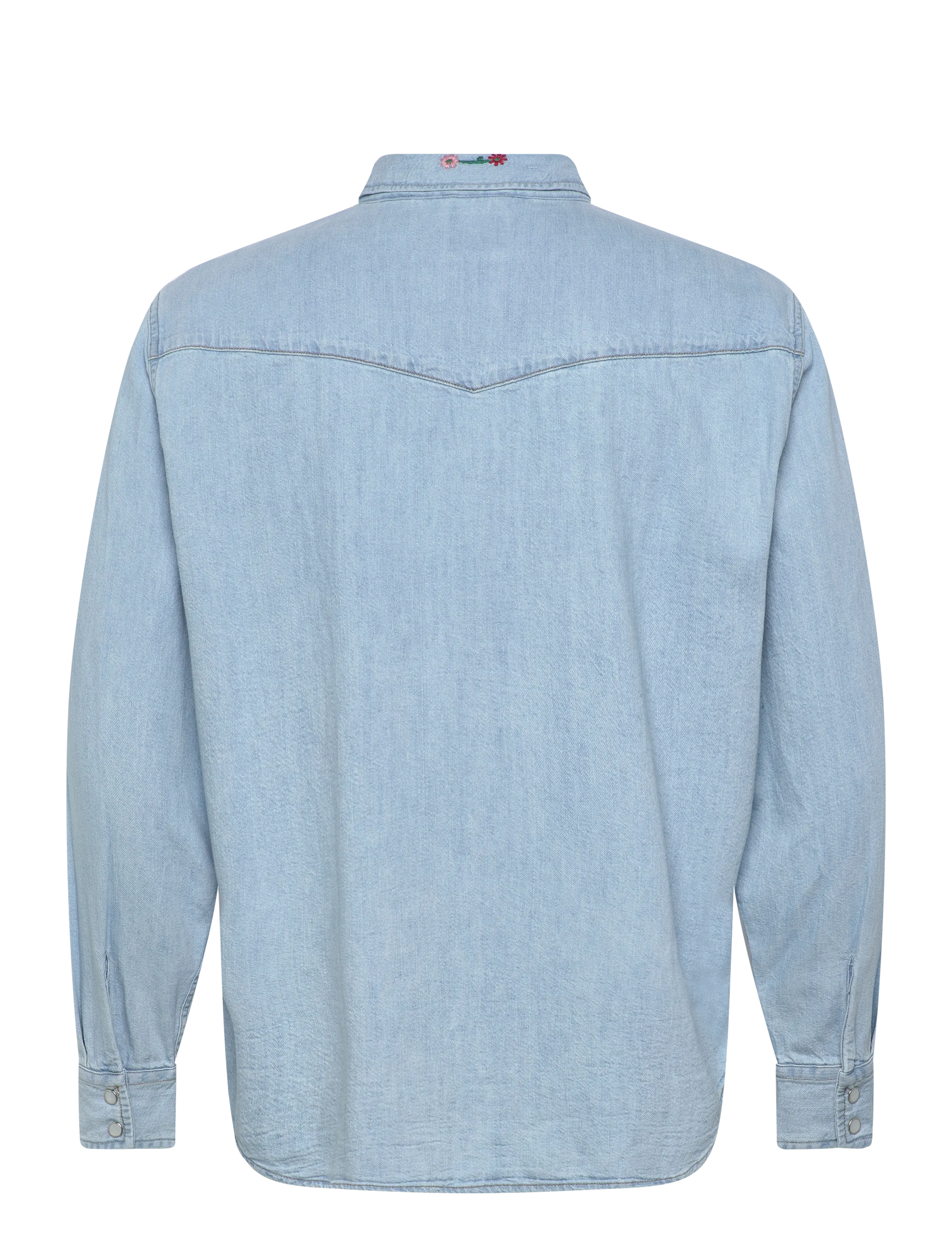 Levi's® - RELAXED FIT WESTERN SPRING FLO - jeansskjortor - med indigo - flat finish - 2