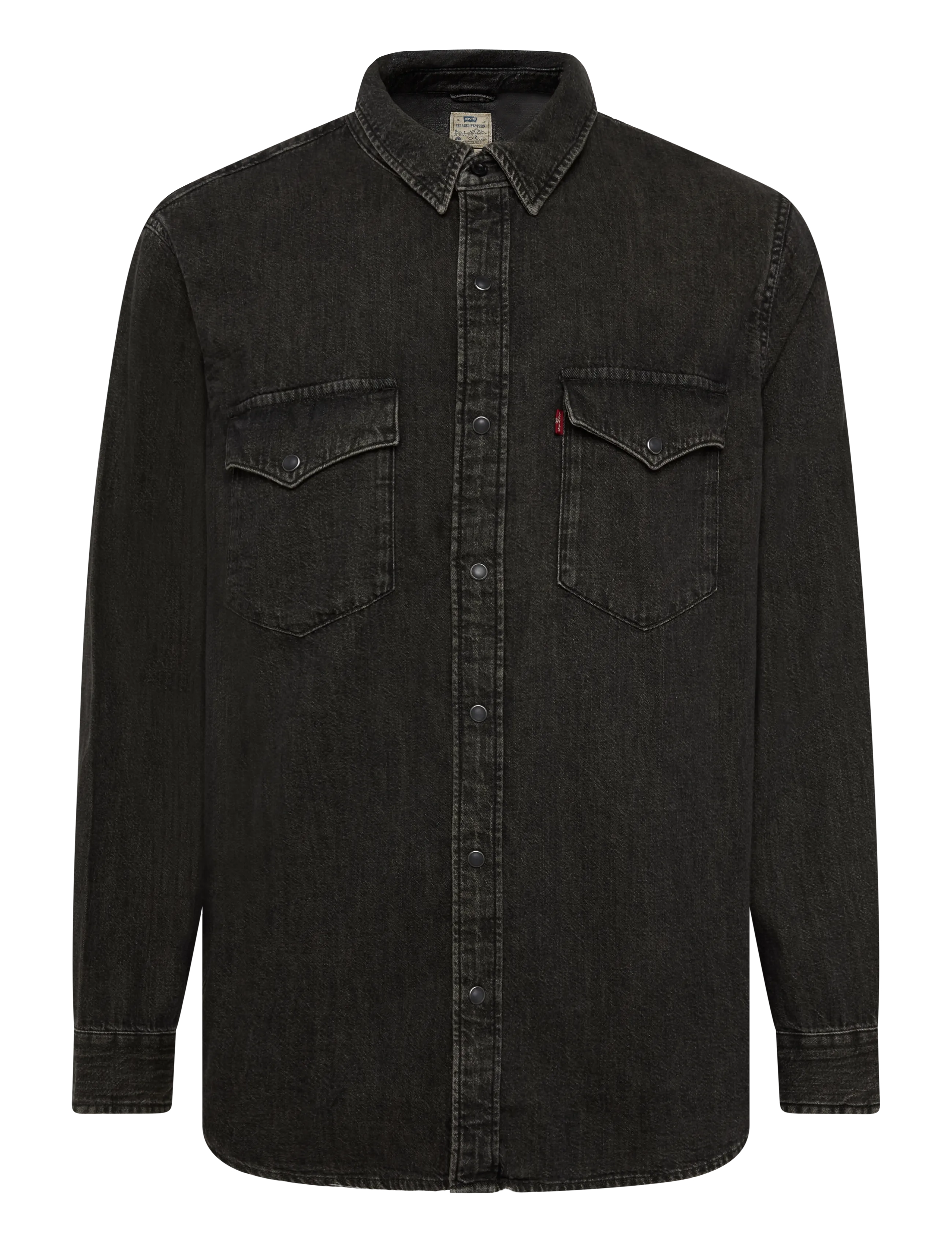 Levi's® - RELAXED FIT WESTERN SF CHOCOLA - denim shirts - browns - 1