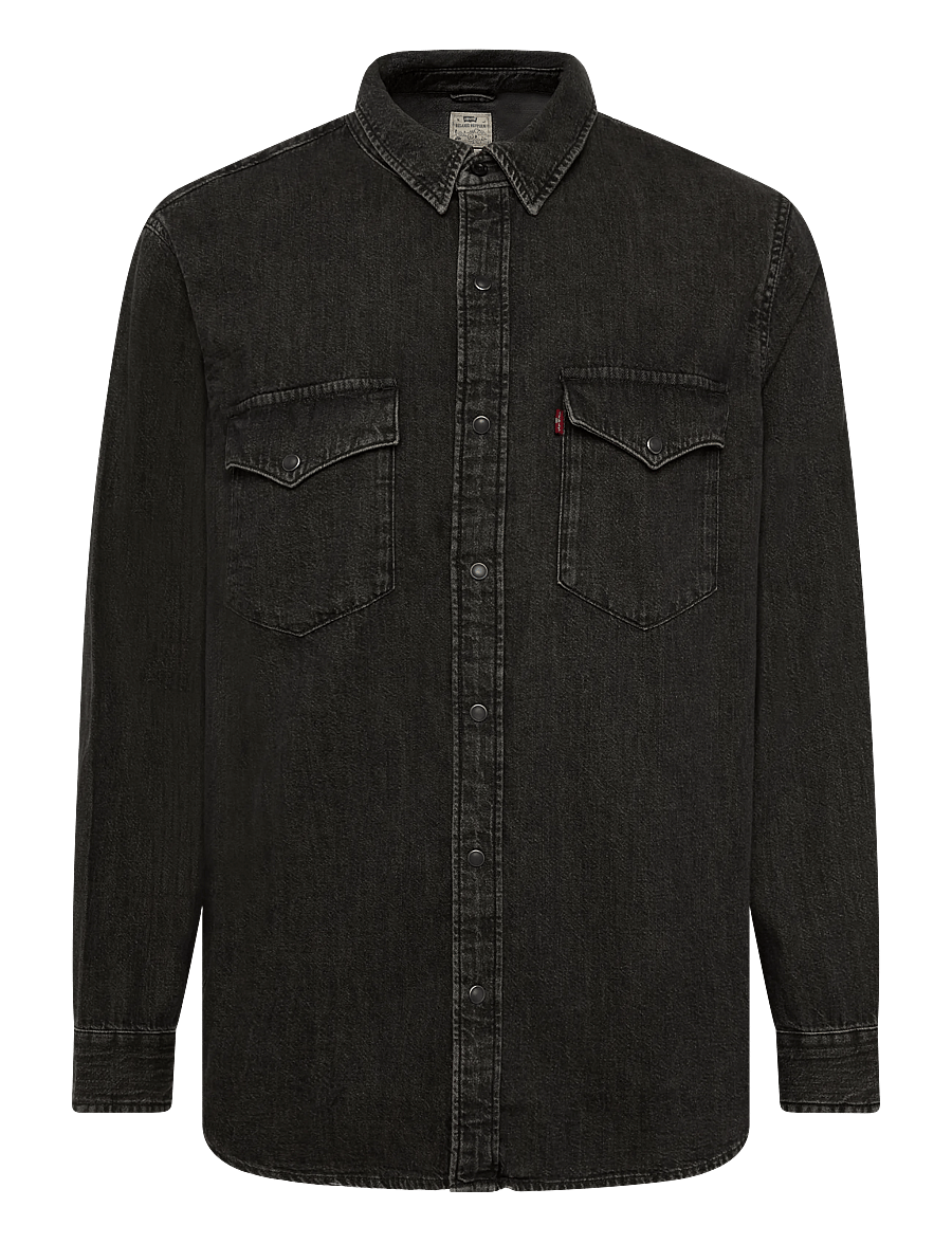 Levi's® - RELAXED FIT WESTERN SF CHOCOLA - denim shirts - browns - 1
