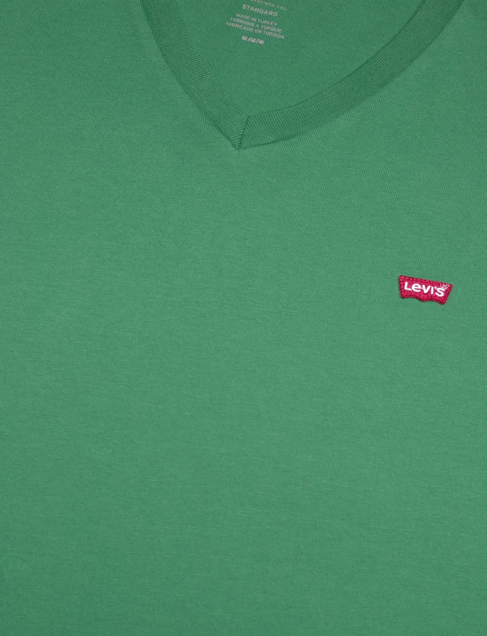 Levi's® - LSE_ORIG HM VNECK DEEP GRASS G - t-shirts med v-hals - greens - 2