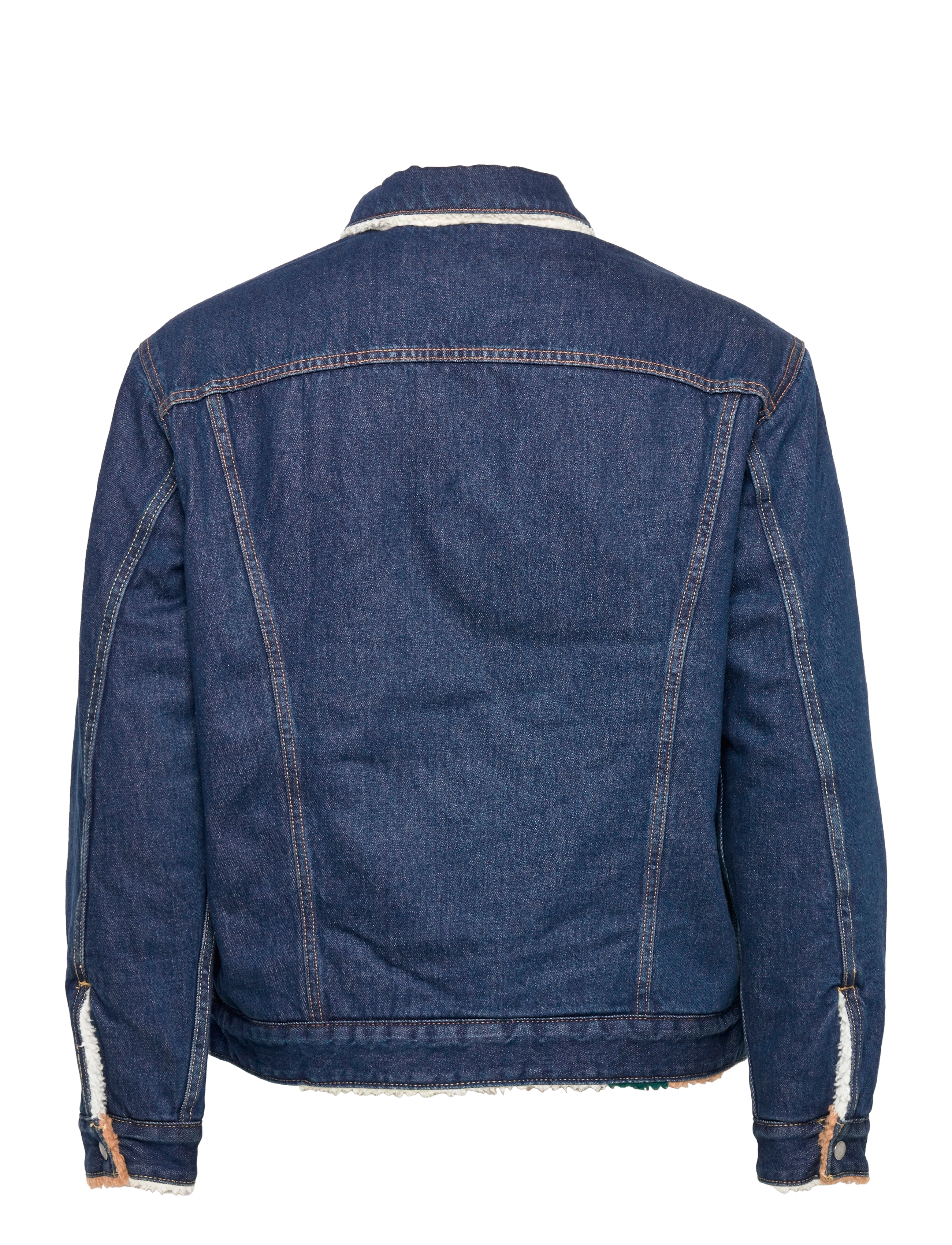 LEVI´S Men - REV. VTG SHERPA TRUCKER Z1332 - med indigo - worn in - 1