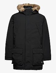 LEVI´S Men - PRESCOTT THRMR LNG PARKA JET B - winter jackets - blacks - 0
