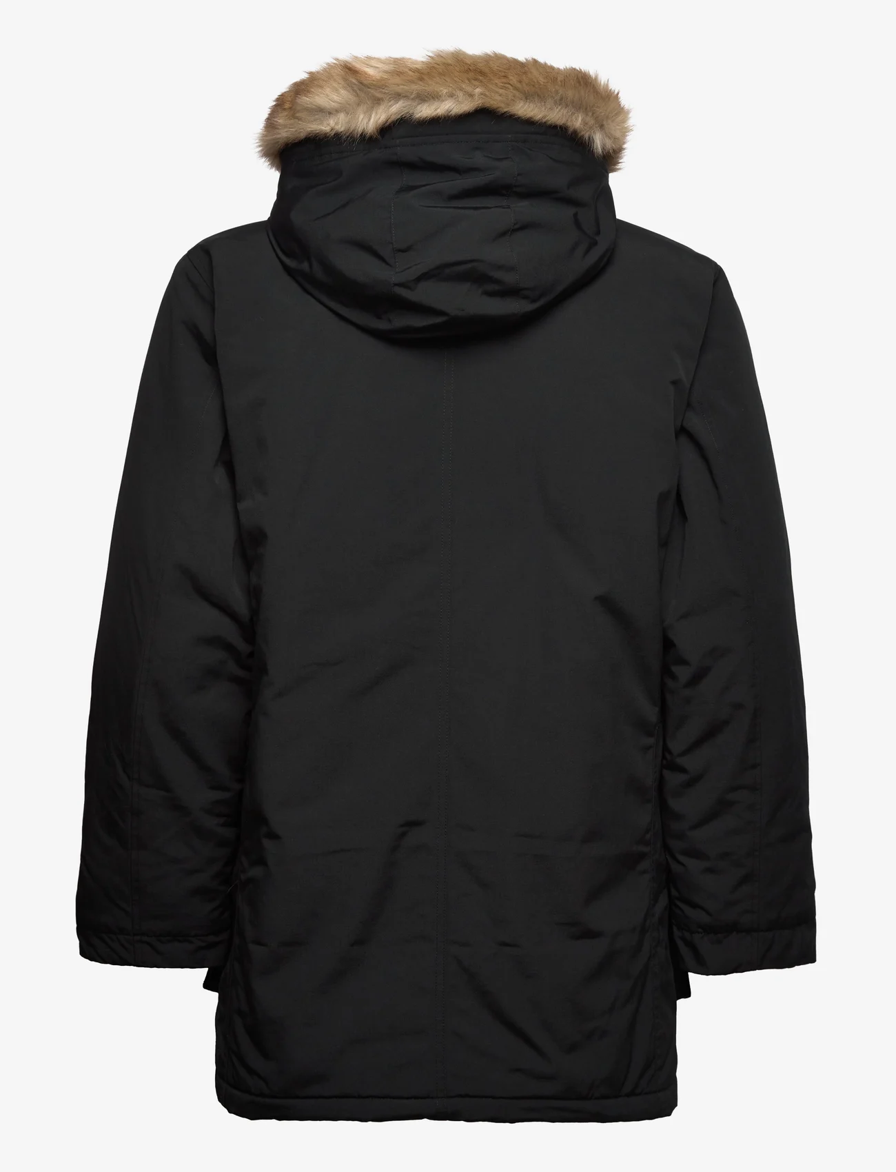 LEVI´S Men - PRESCOTT THRMR LNG PARKA JET B - winter jackets - blacks - 1