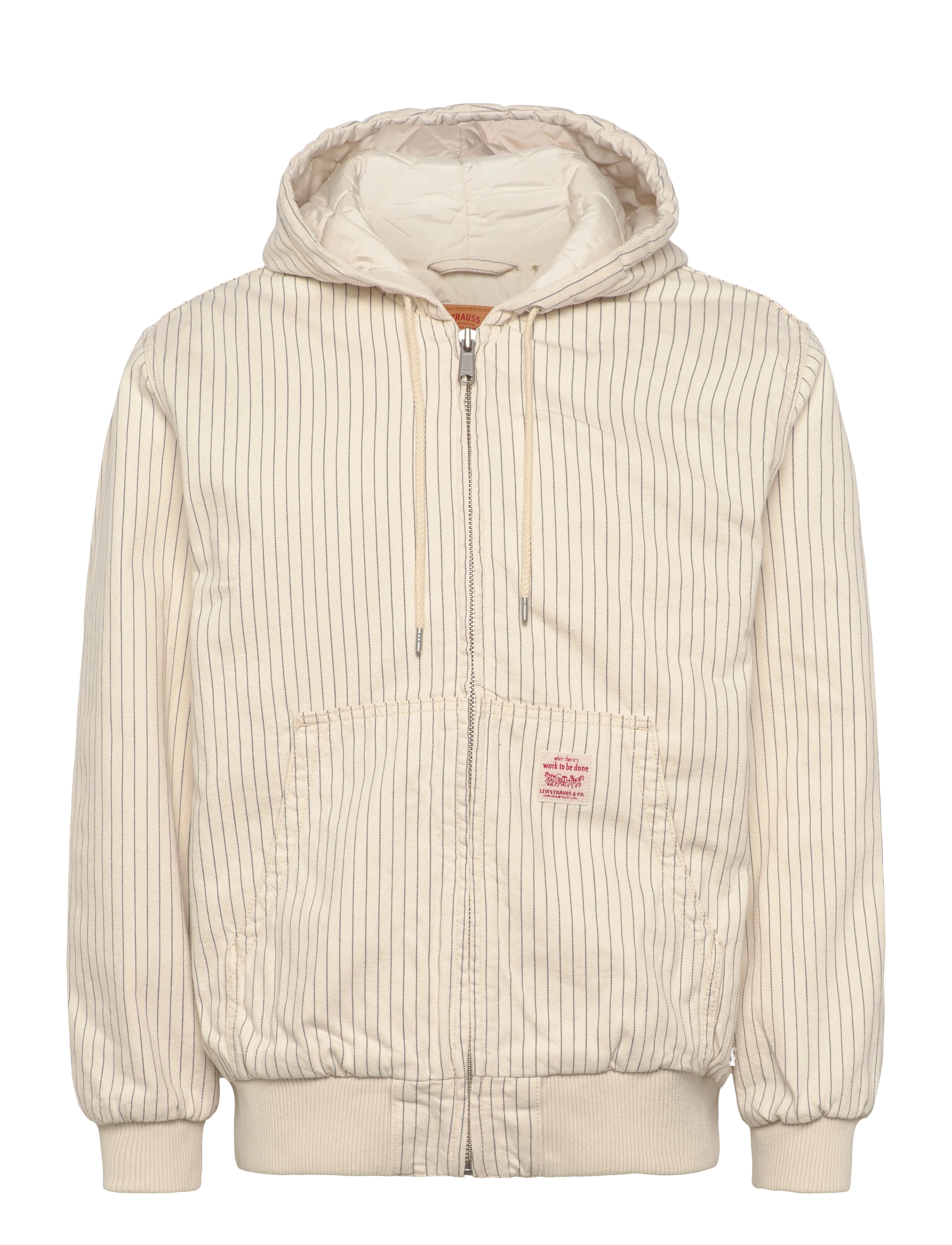 Levi's® POTRERO DENIM HOODY MARRIS STR - Odzież zewnętrzna - TANS / cream