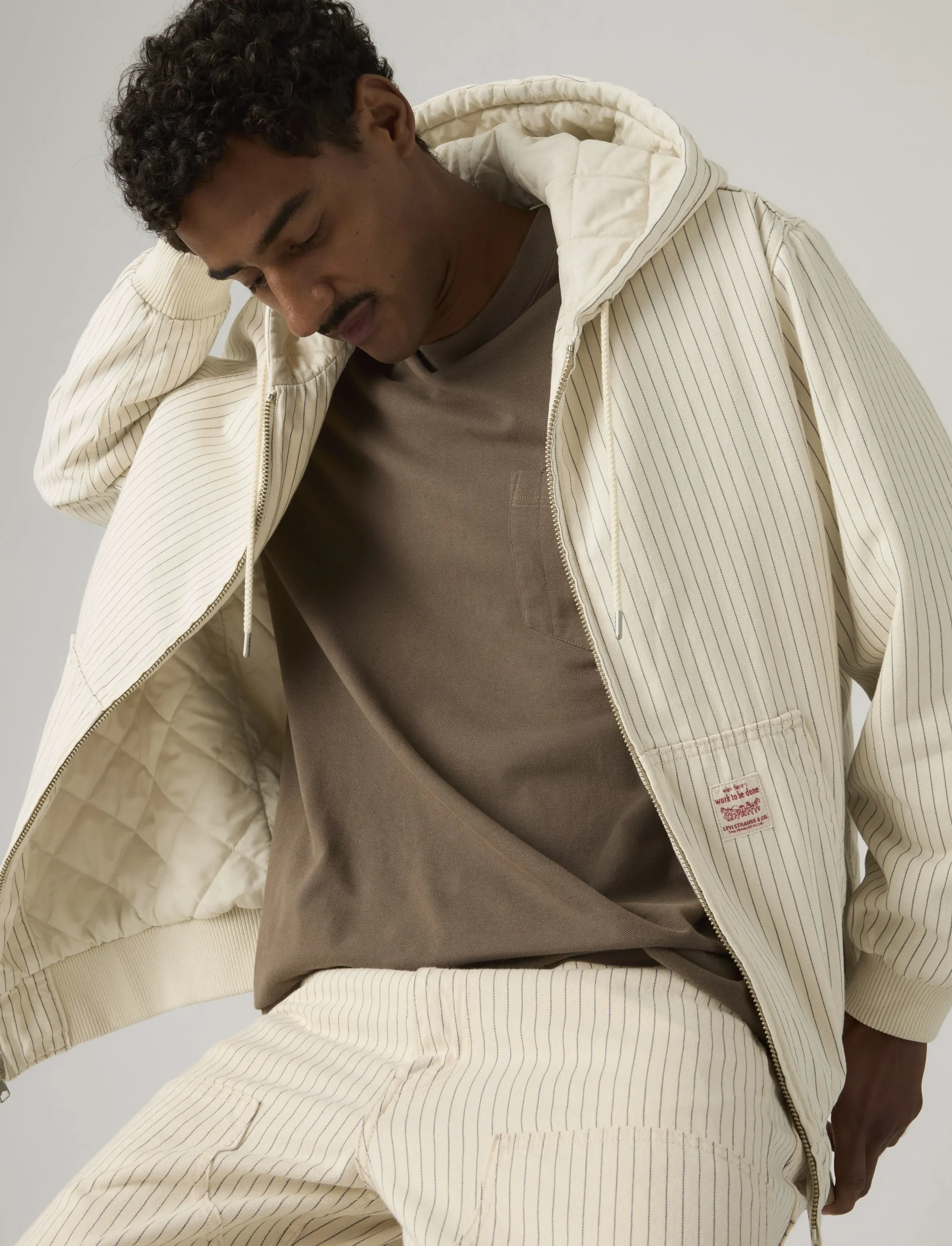 Levi's® - POTRERO DENIM HOODY MARRIS STR - forede denimjakker - tans - 4