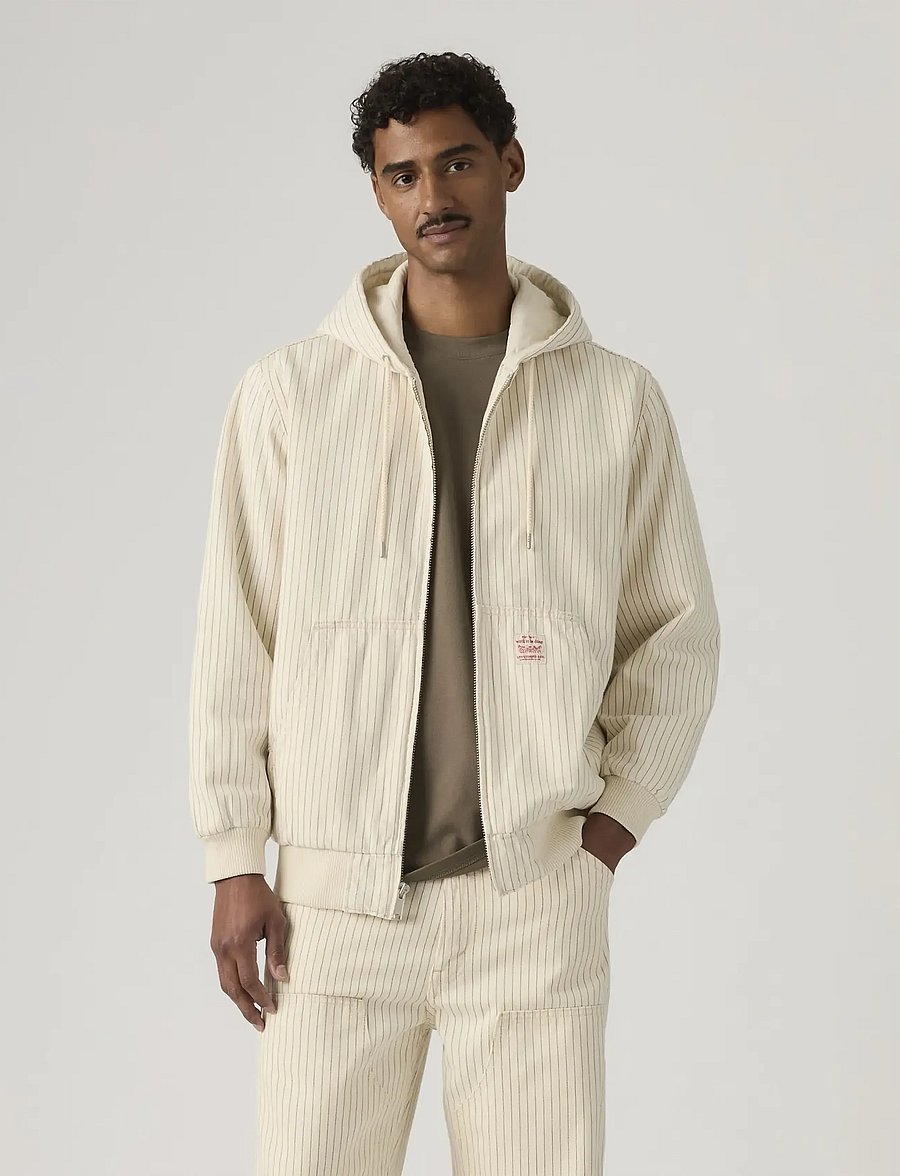 Levi's® - POTRERO DENIM HOODY MARRIS STR - gefütterte denimjacken - tans - 5