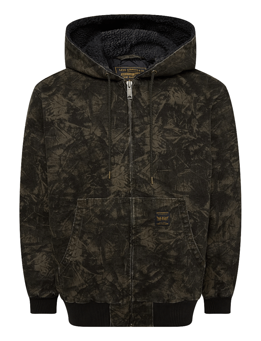 Levi's® - POTRERO DENIM HOODY RALEIGH CA - voodriga teksatagid - greens - 1