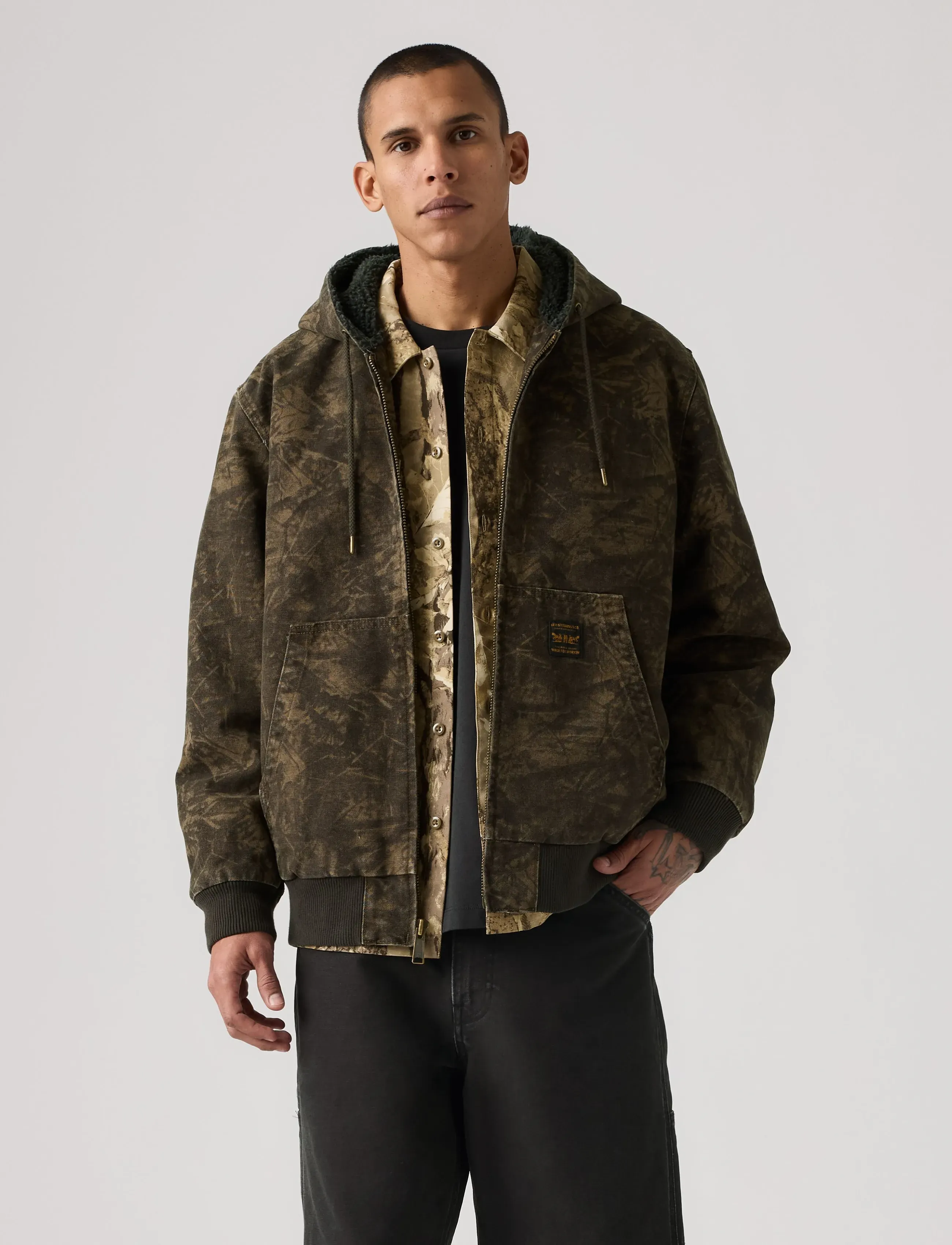 LEVIS ® Potrero Denim Hoody Raleigh Ca jackor herr – bild 2