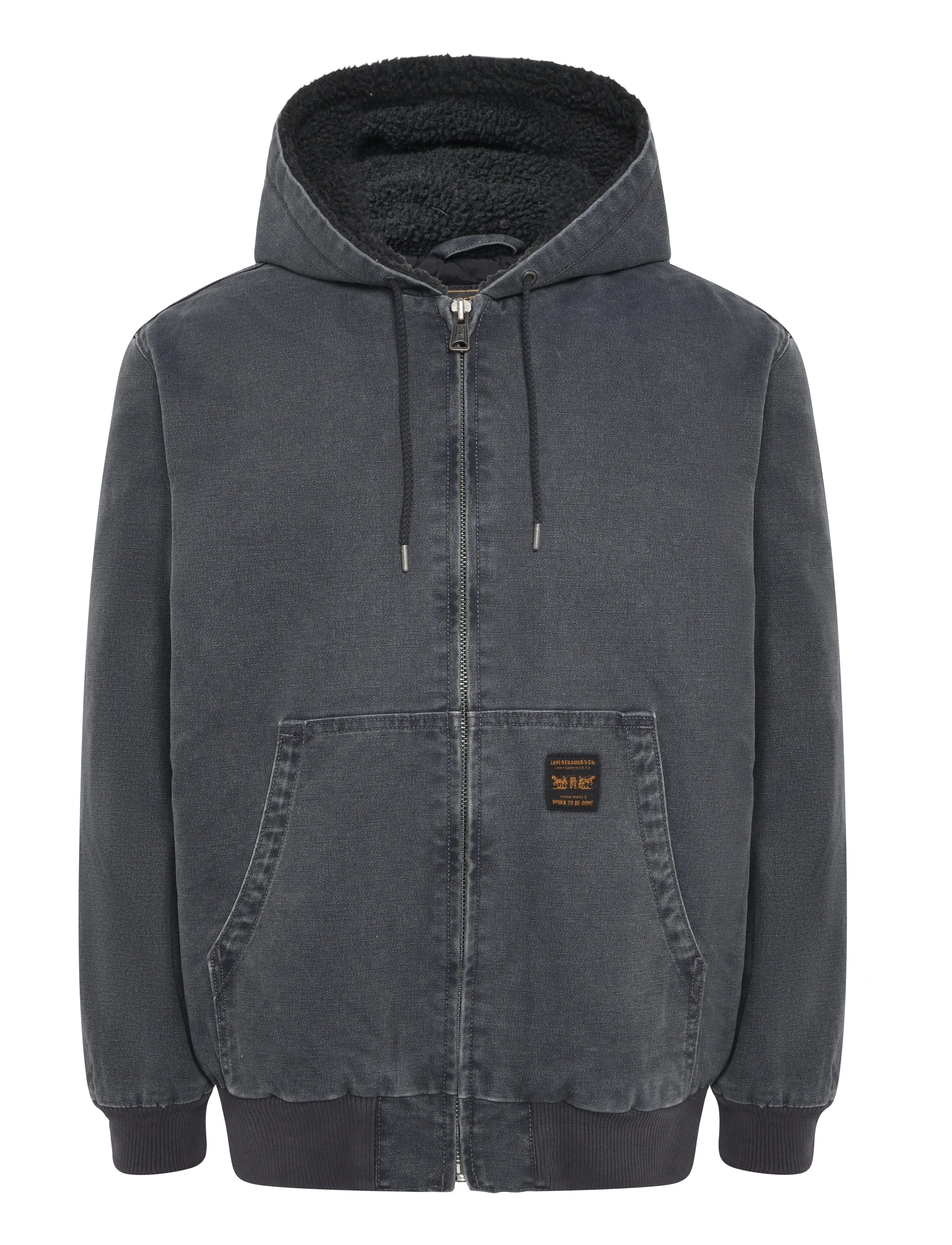 Levi's® - POTRERO DENIM HOODY DUO FADE P - voodriga teksatagid - greys - 1