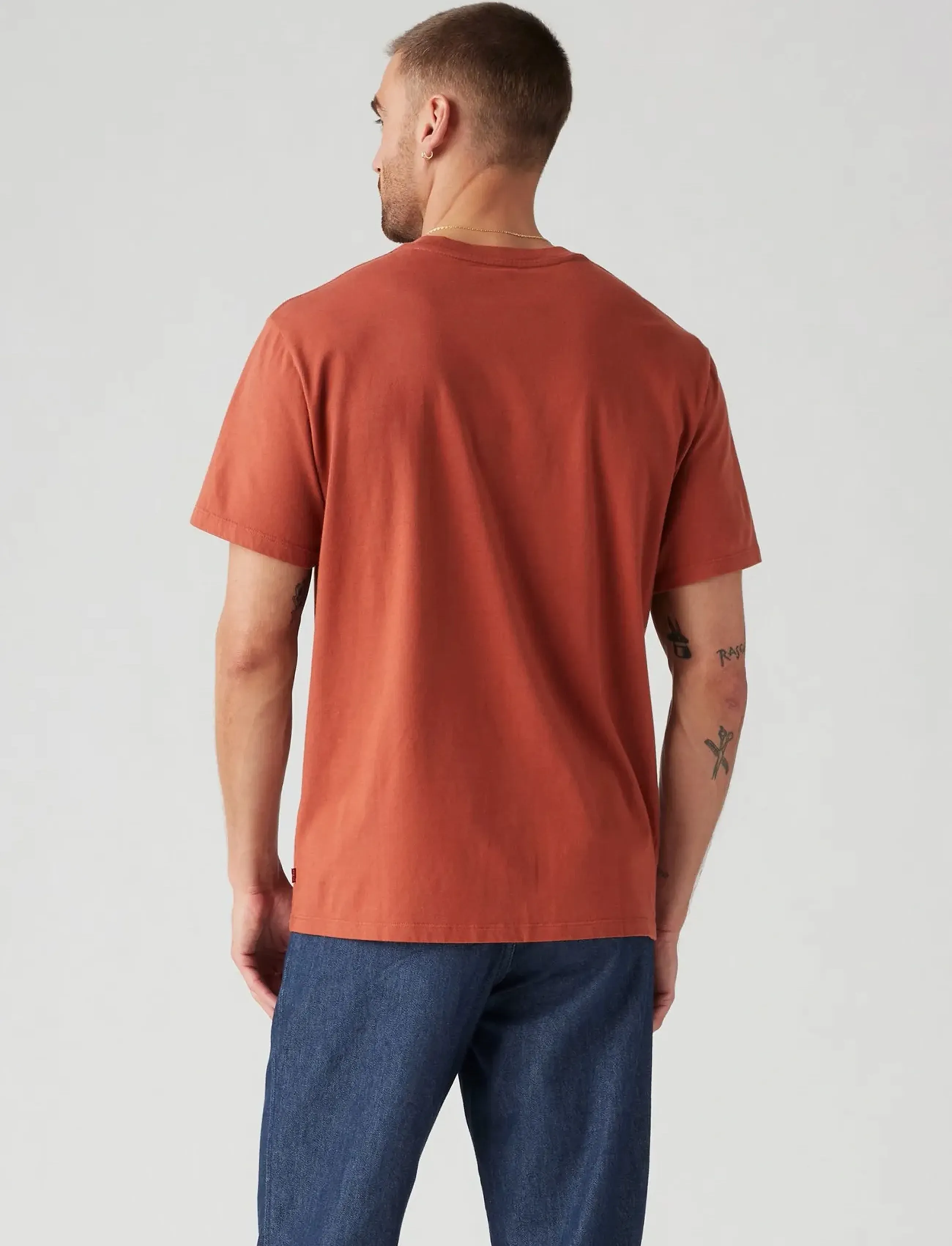 Levi's® - THE ESSENTIAL TEE RED PAINT JE - reds - 3