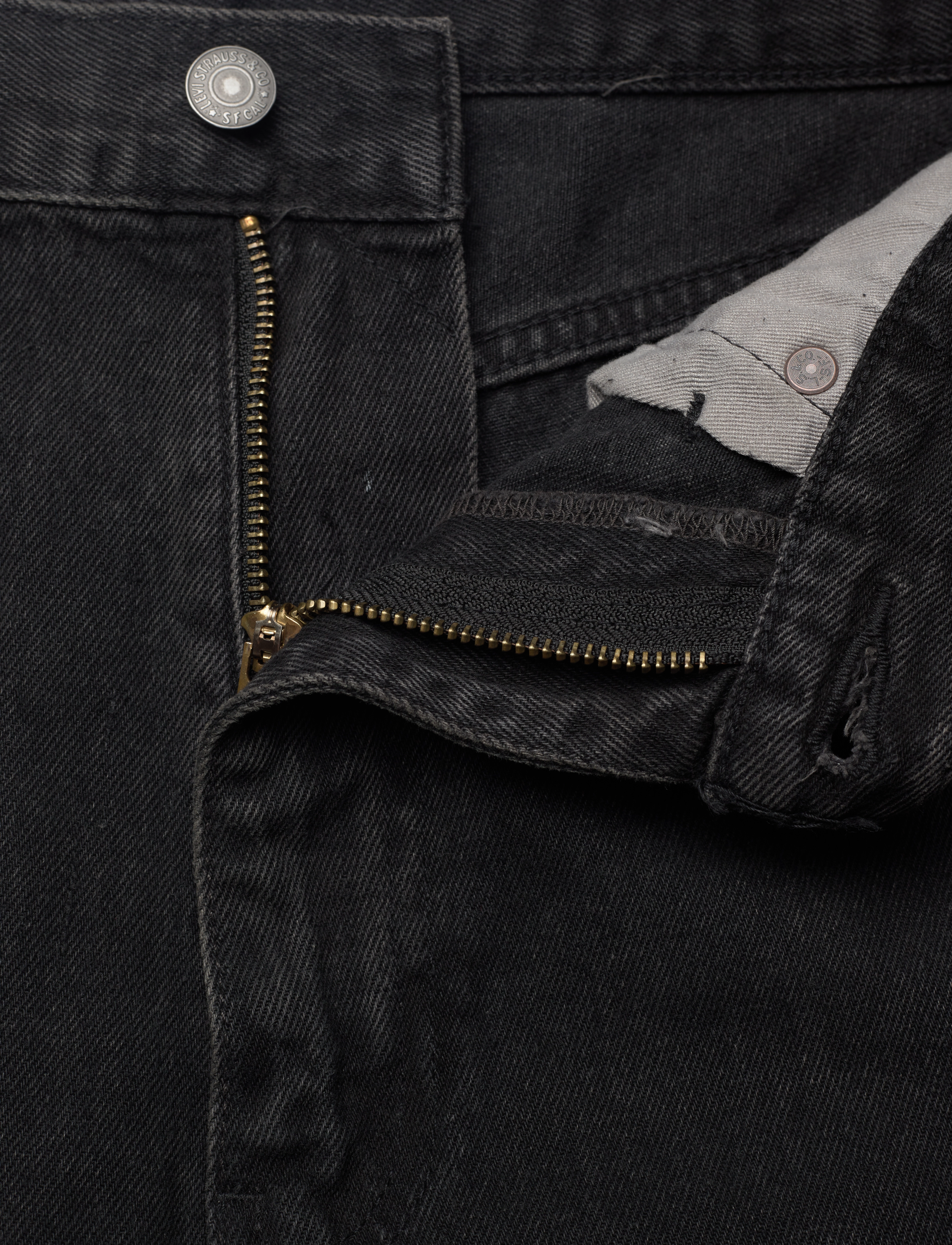 LEVI´S Men - 50S STRAIGHT Z0876 BLACK STONE - blacks - 3