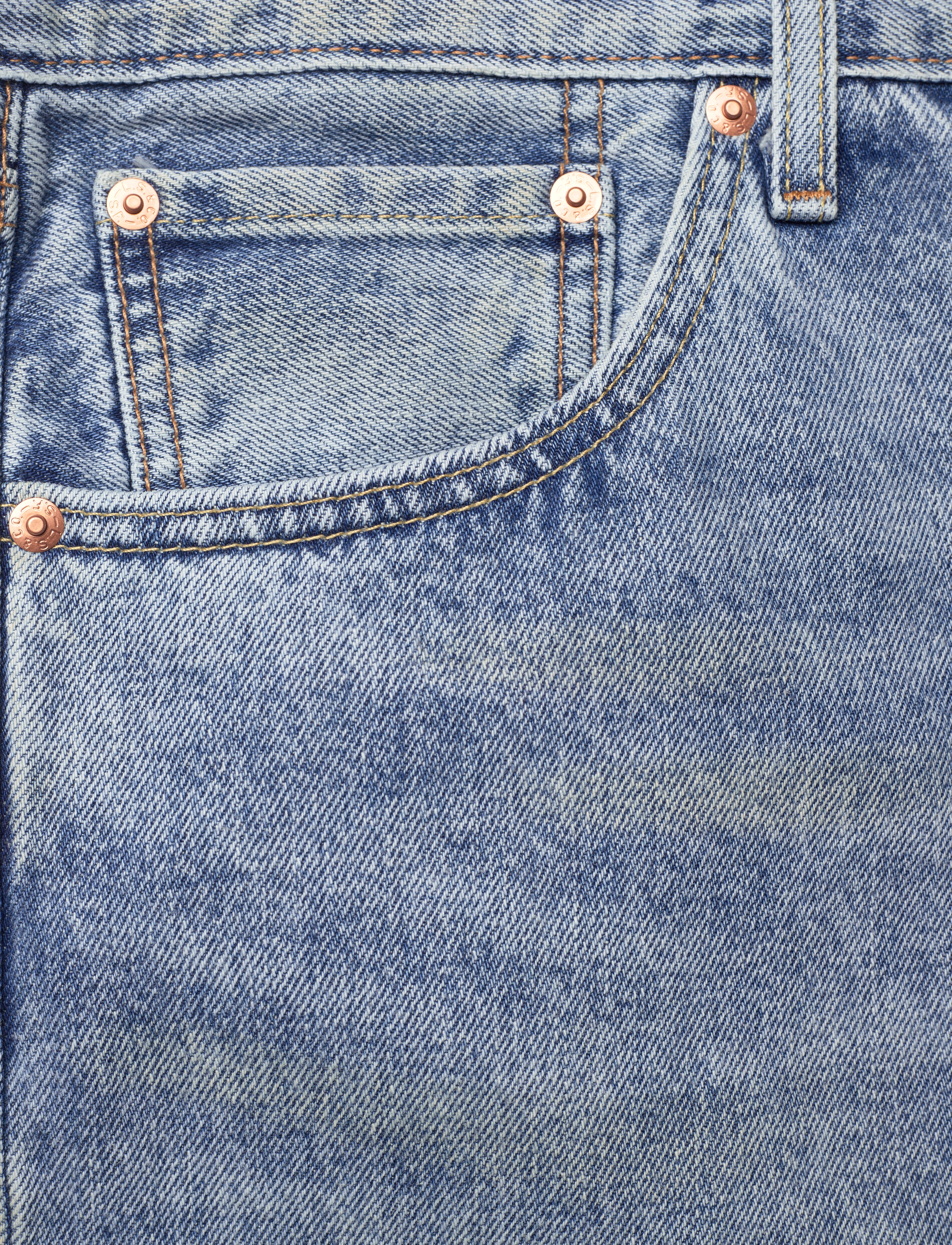 LEVI´S Men - 50S STRAIGHT Z0875 LIGHT INDIG - light indigo - worn in - 2
