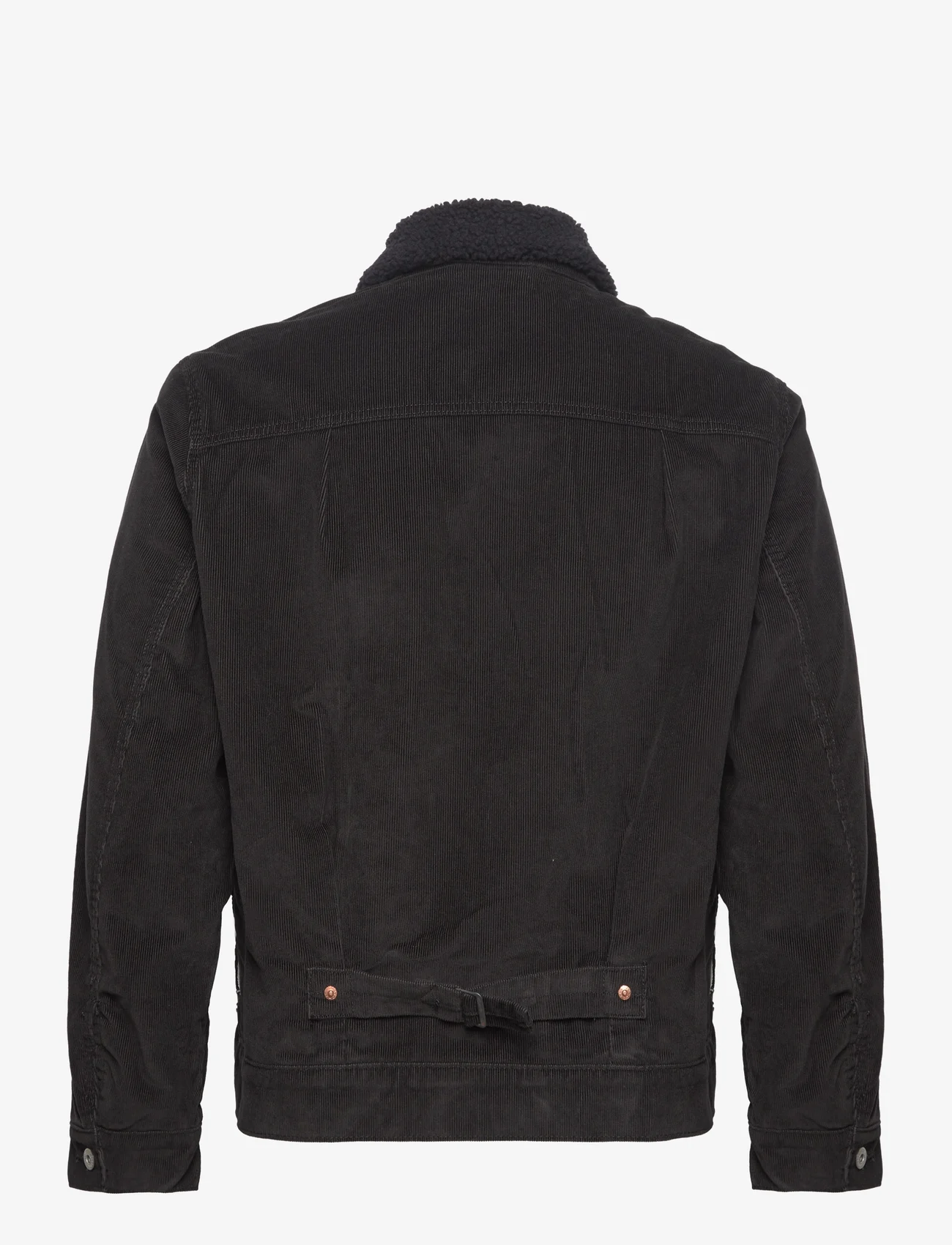 LEVI´S Men - LINED TYPE I TRUCKER METEORITE - spring jackets - blacks - 1