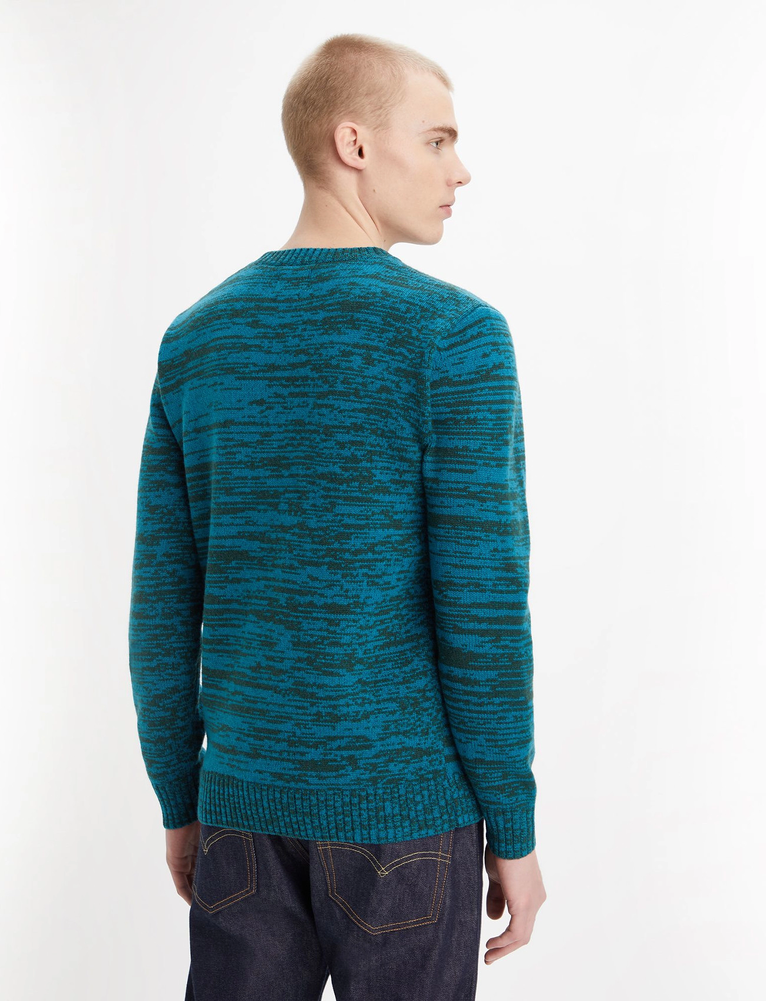LEVI´S Men - ORIGINAL HM SWEATER OCEAN DEPT - blues - 4