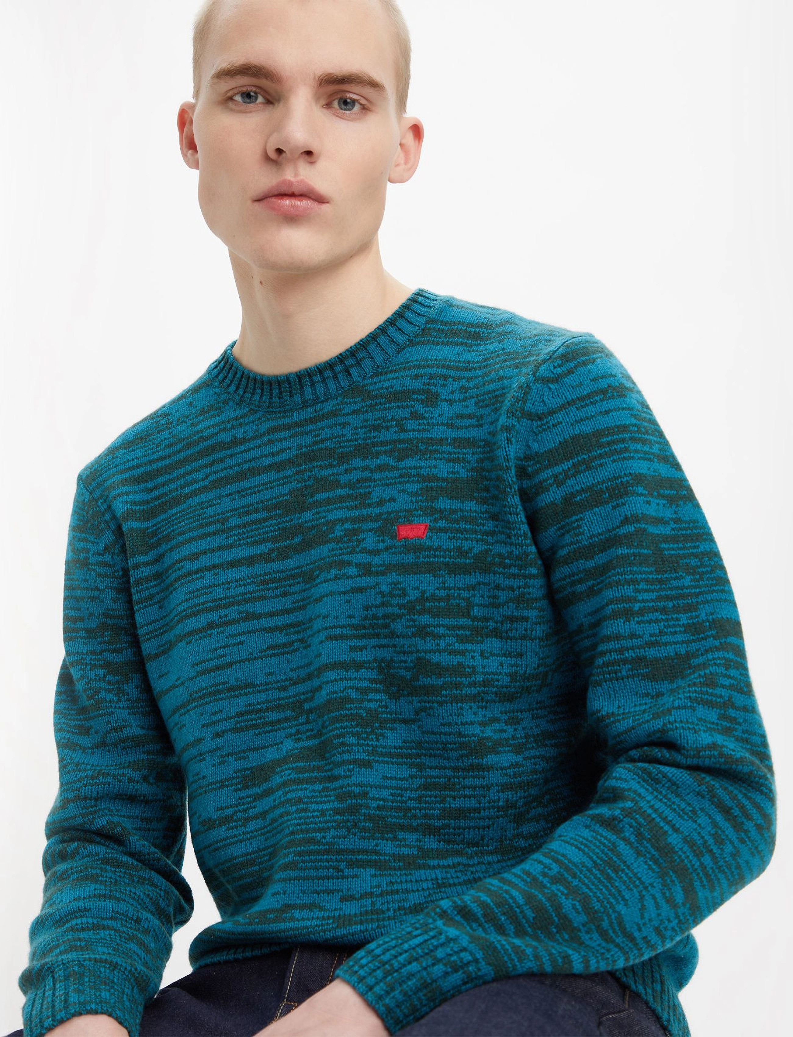LEVI´S Men - ORIGINAL HM SWEATER OCEAN DEPT - blues - 5