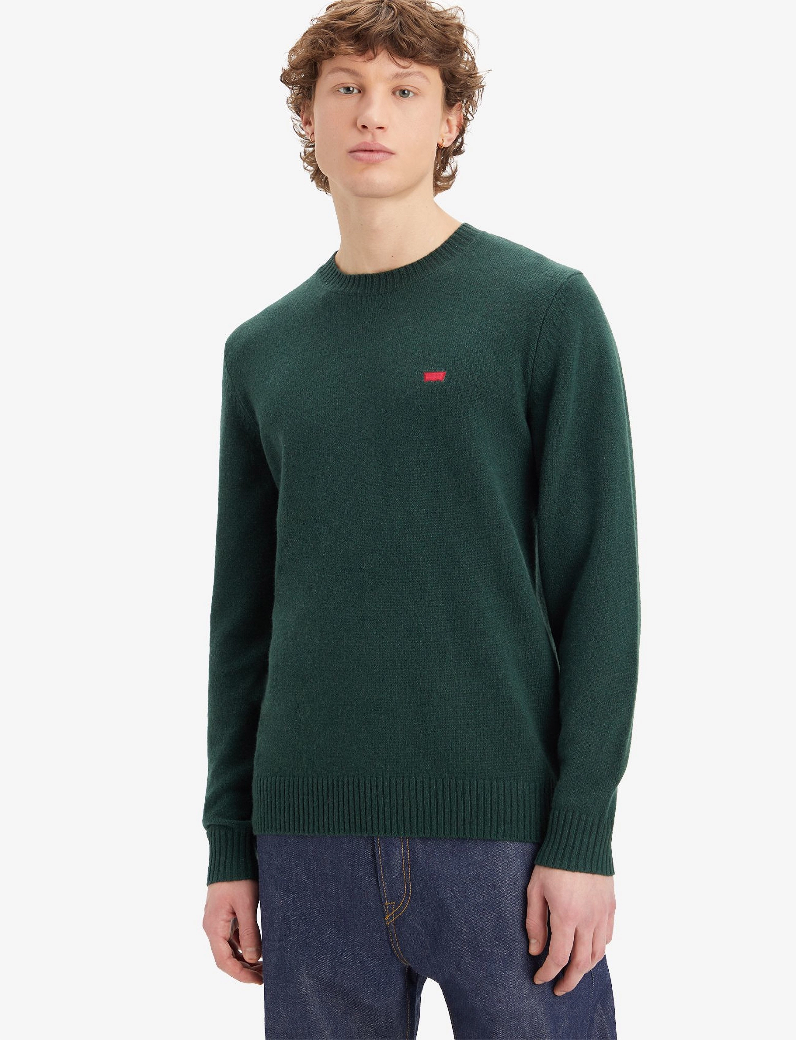 LEVI´S Men - ORIGINAL HM SWEATER DARKEST SP - greens - 2
