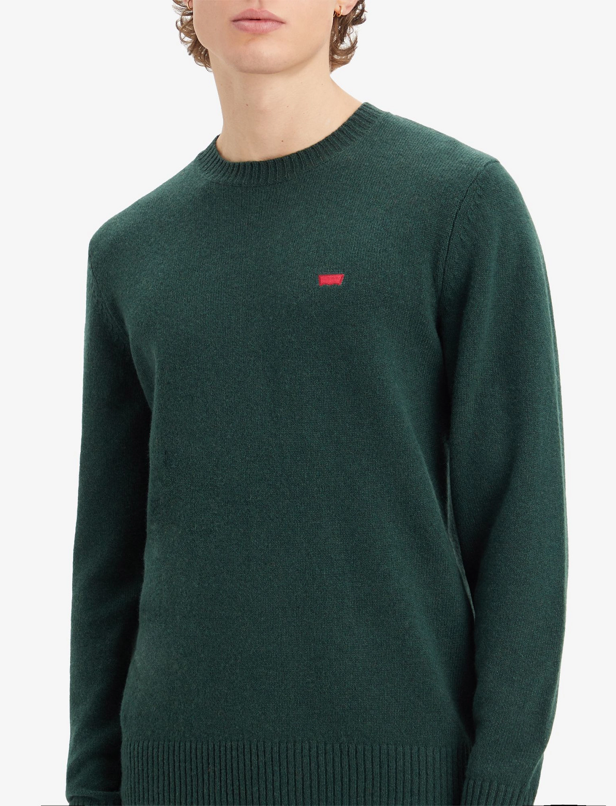 LEVI´S Men - ORIGINAL HM SWEATER DARKEST SP - greens - 5