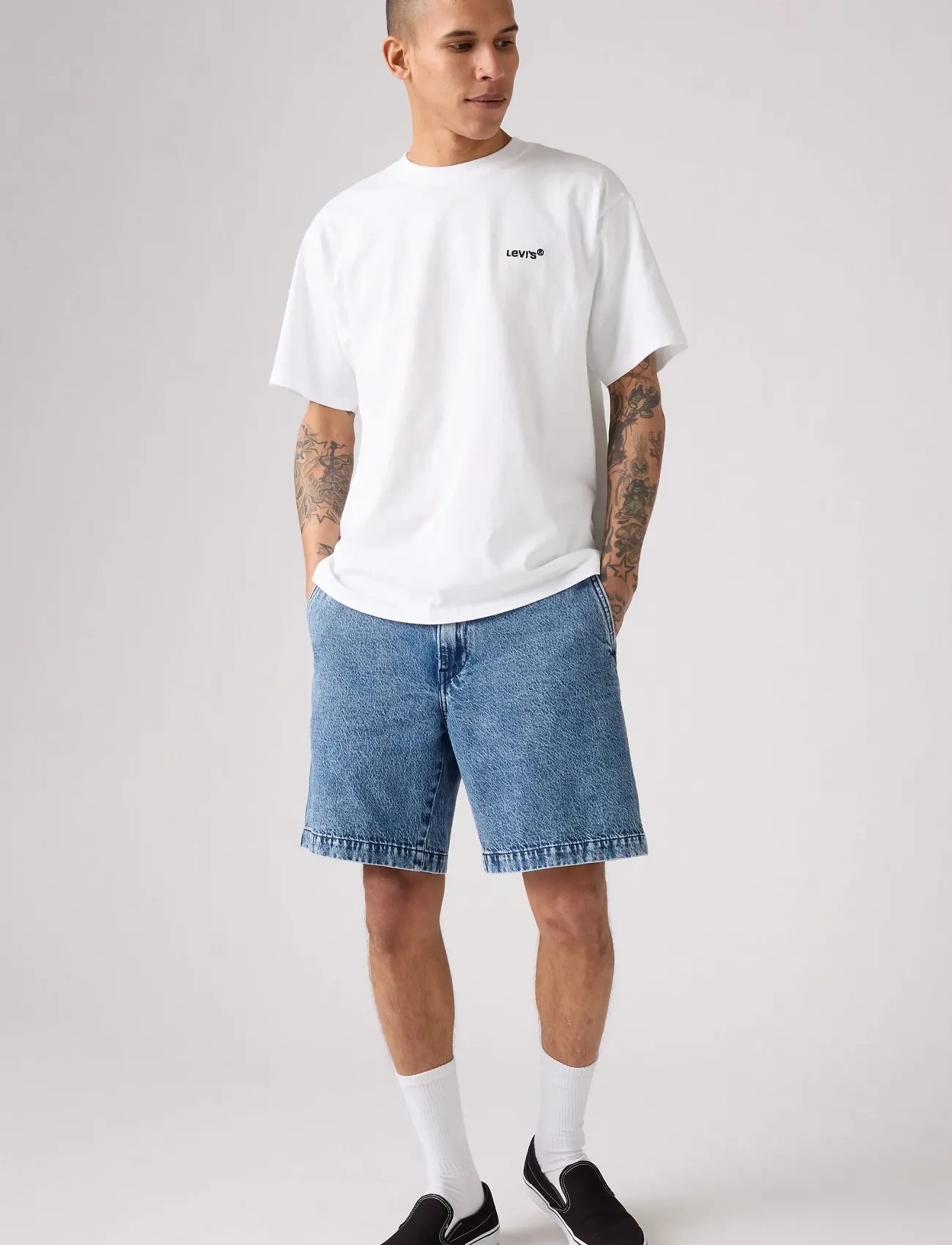 Levi's Xx Auth Rlx Shorts Ii Quarter, 32, Blue, Shorts > Denim, Herre