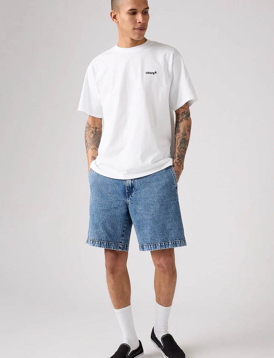 Levi's® - XX AUTH RLX SHORTS II QUARTER - lühikesed teksapüksid - light indigo - flat finis - 0