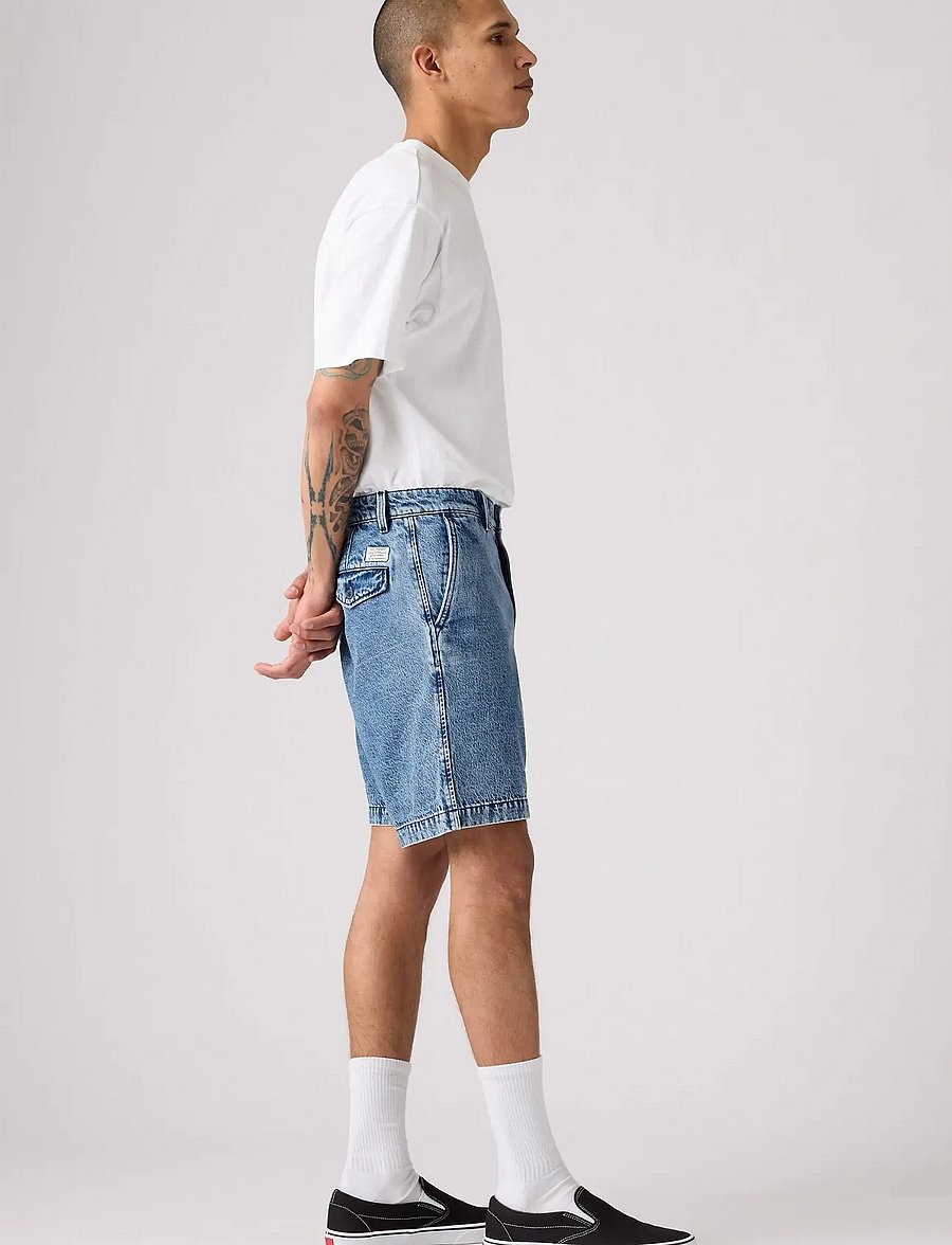 Levi's® - XX AUTH RLX SHORTS II QUARTER - lühikesed teksapüksid - light indigo - flat finis - 3