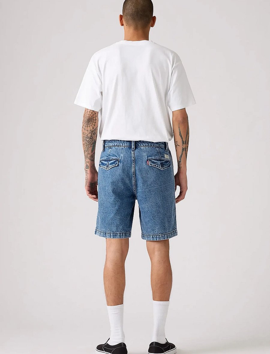 Levi's® - XX AUTH RLX SHORTS II QUARTER - lühikesed teksapüksid - light indigo - flat finis - 4