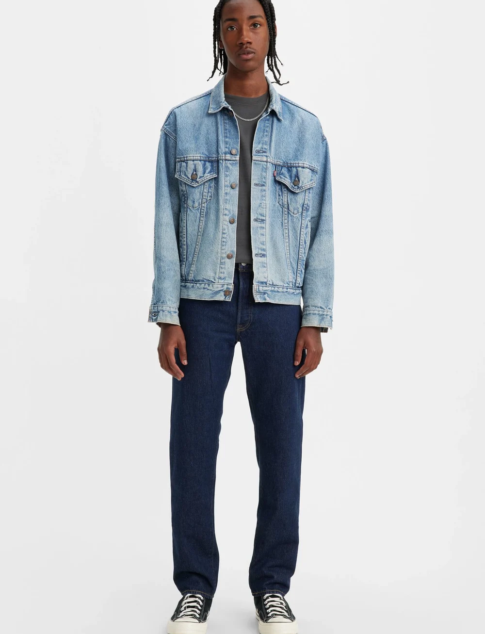 Levi's® - 501 54 1954 RINSE - regular jeans - dark indigo - flat finish - 3