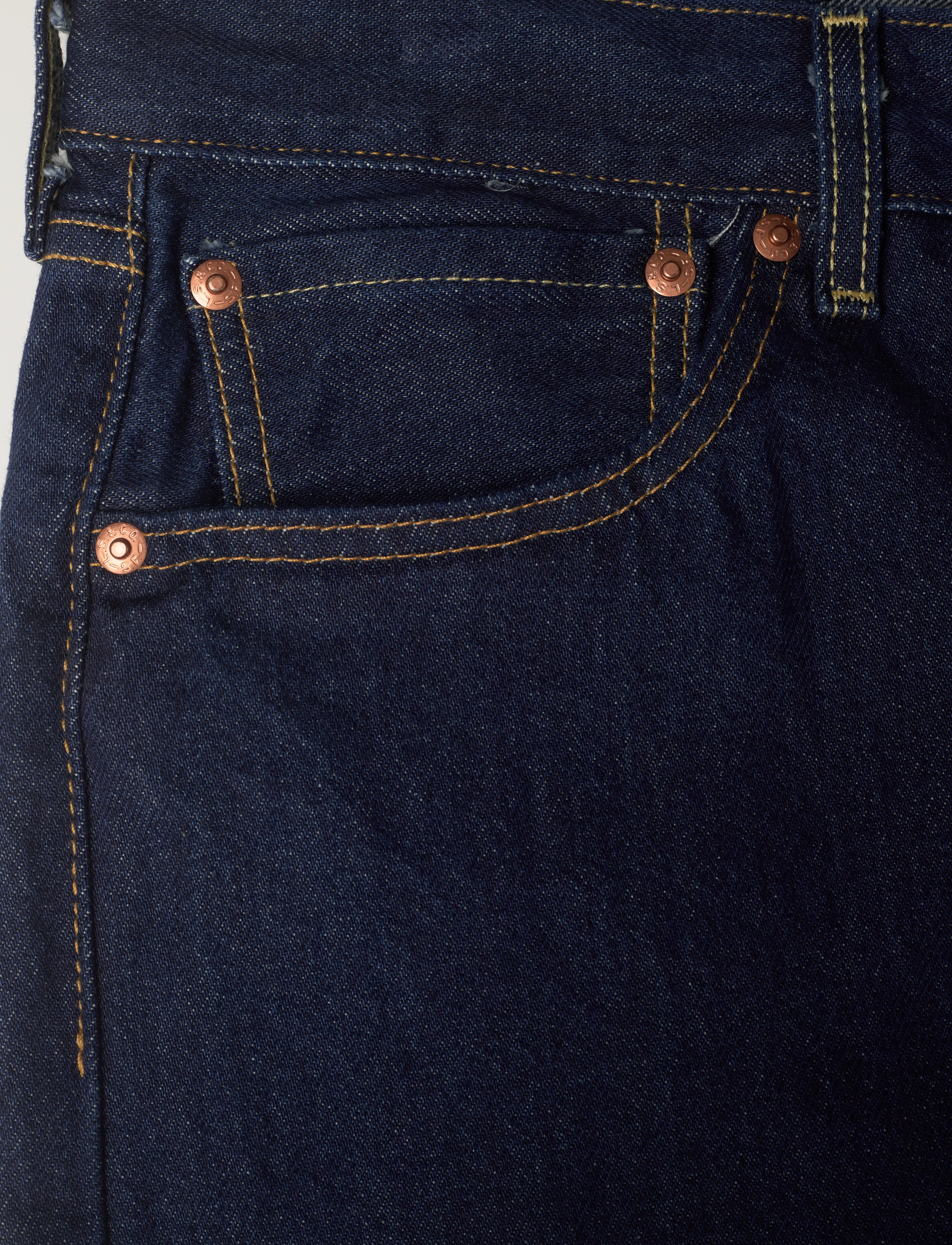 Levi's® - 501 54 1954 RINSE - dark indigo - flat finish - 3