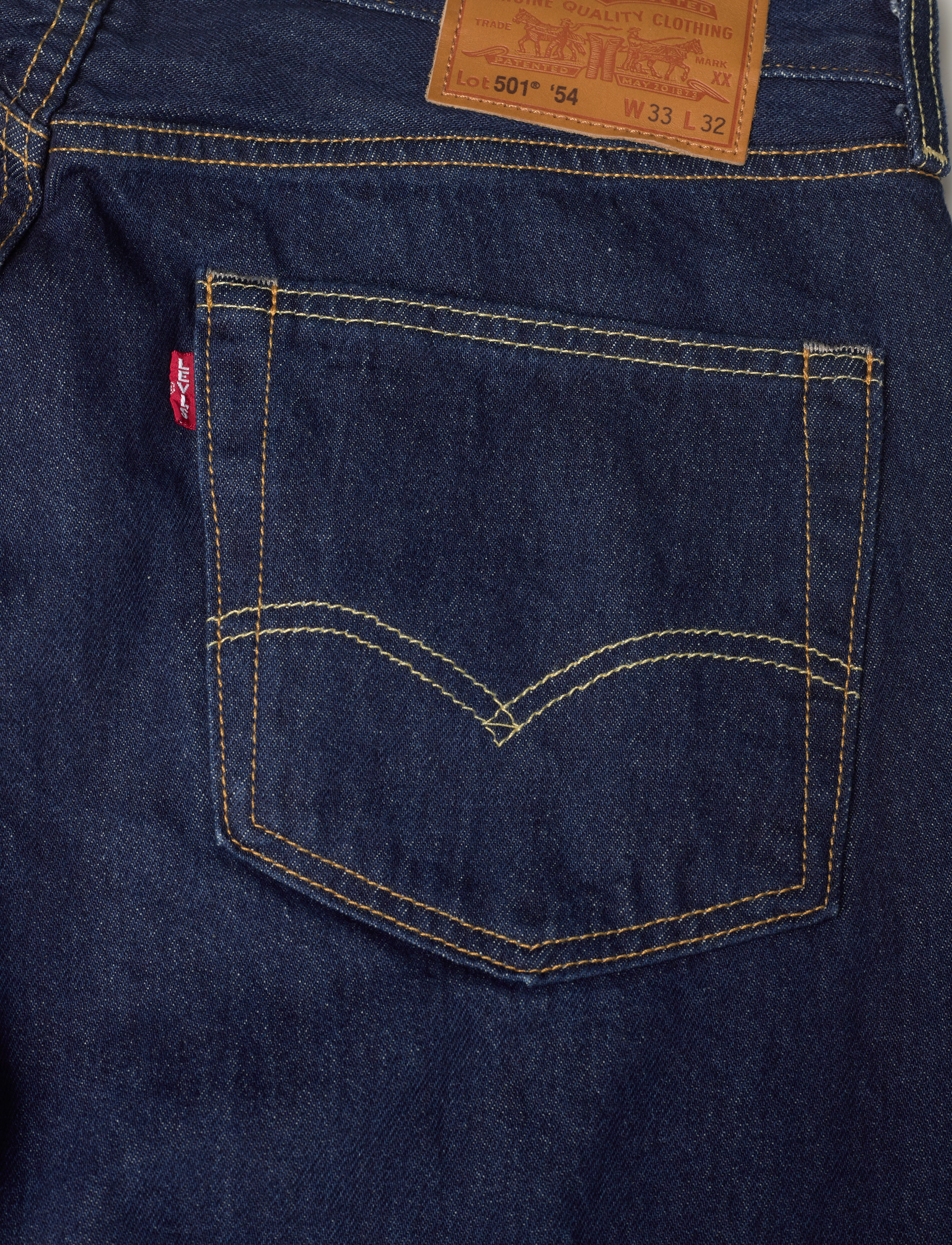 Levi's® - 501 54 1954 RINSE - dark indigo - flat finish - 5