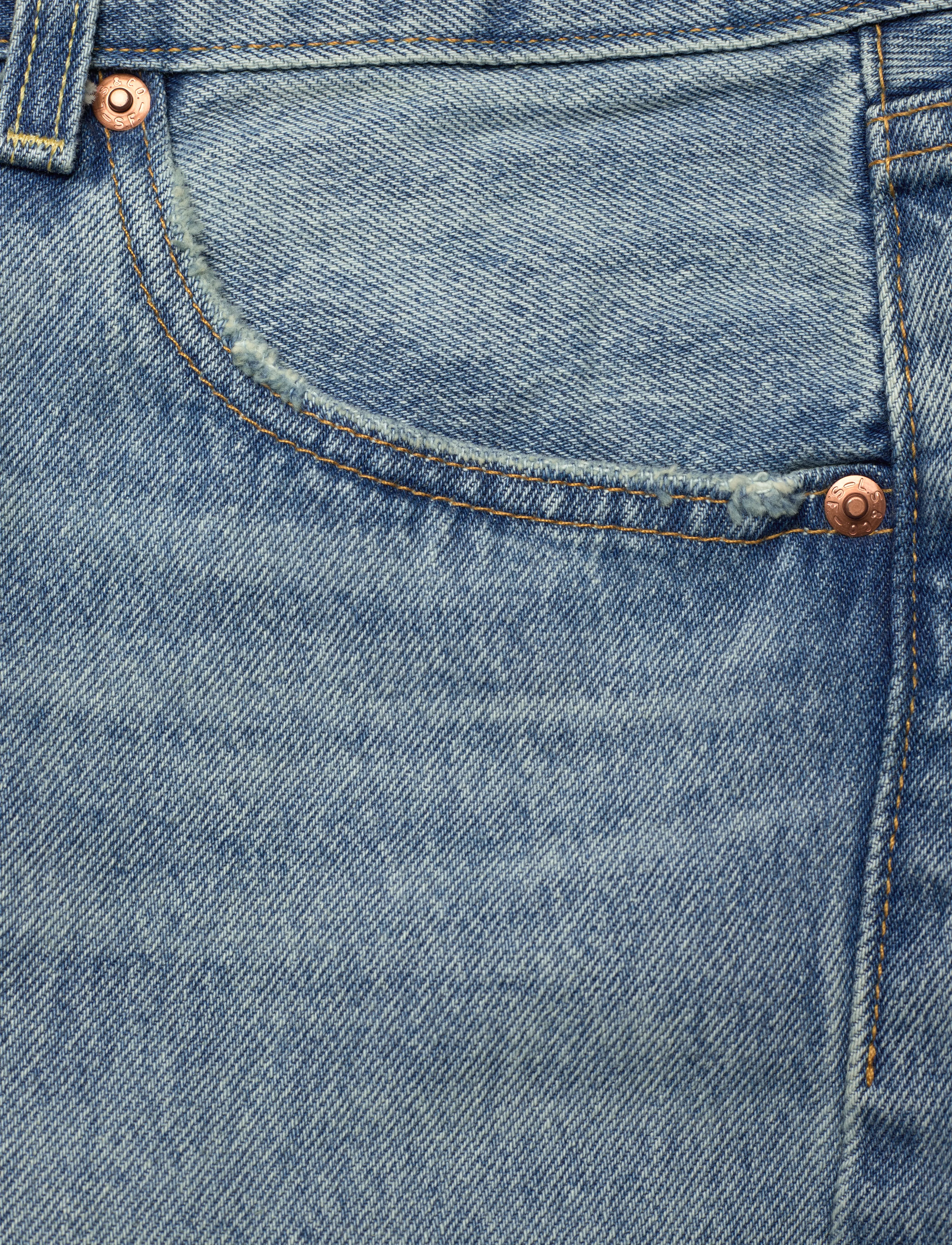 Levi's® - 501 54 1954 BRIGHT LIGHT - light indigo - worn in - 2