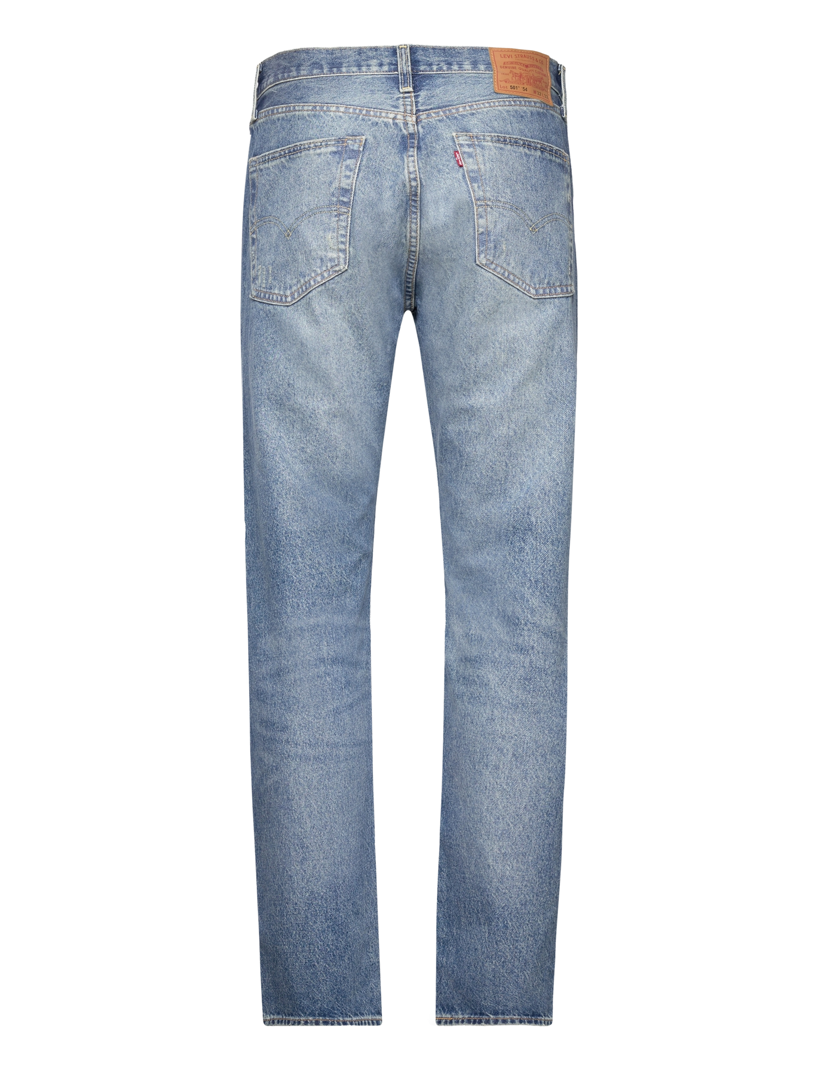 LEVI´S Men - 501 54 MISTY LAKE - med indigo - worn in - 1