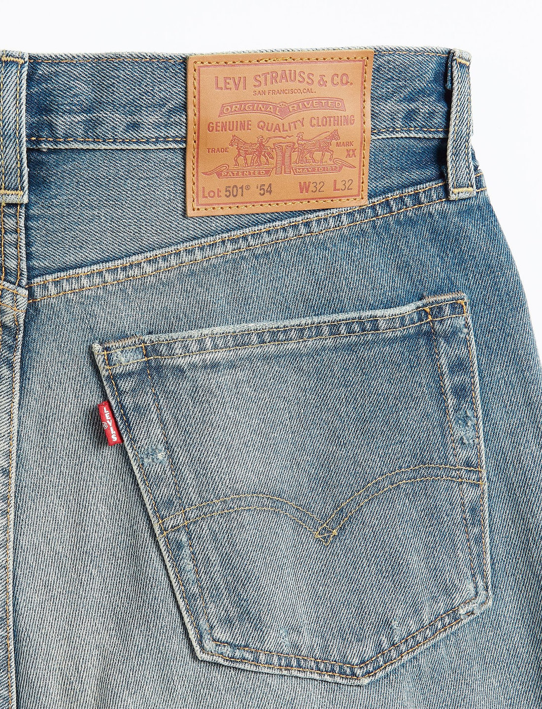 LEVI S Men 501 54 Misty Lake Regular jeans Boozt