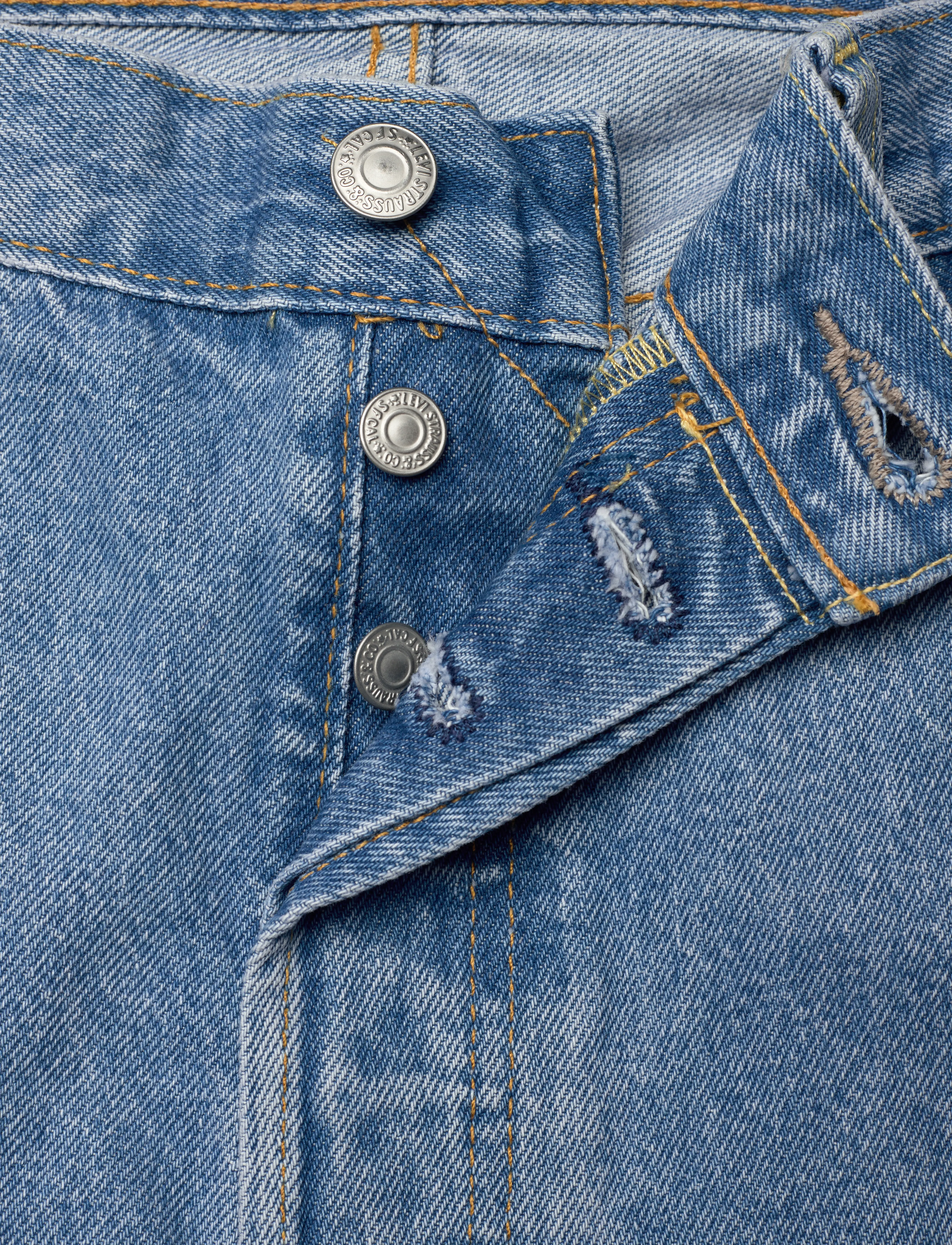 Levi's® - 501 54 FERRY BUILDING BLUE T2 - light indigo - worn in - 3