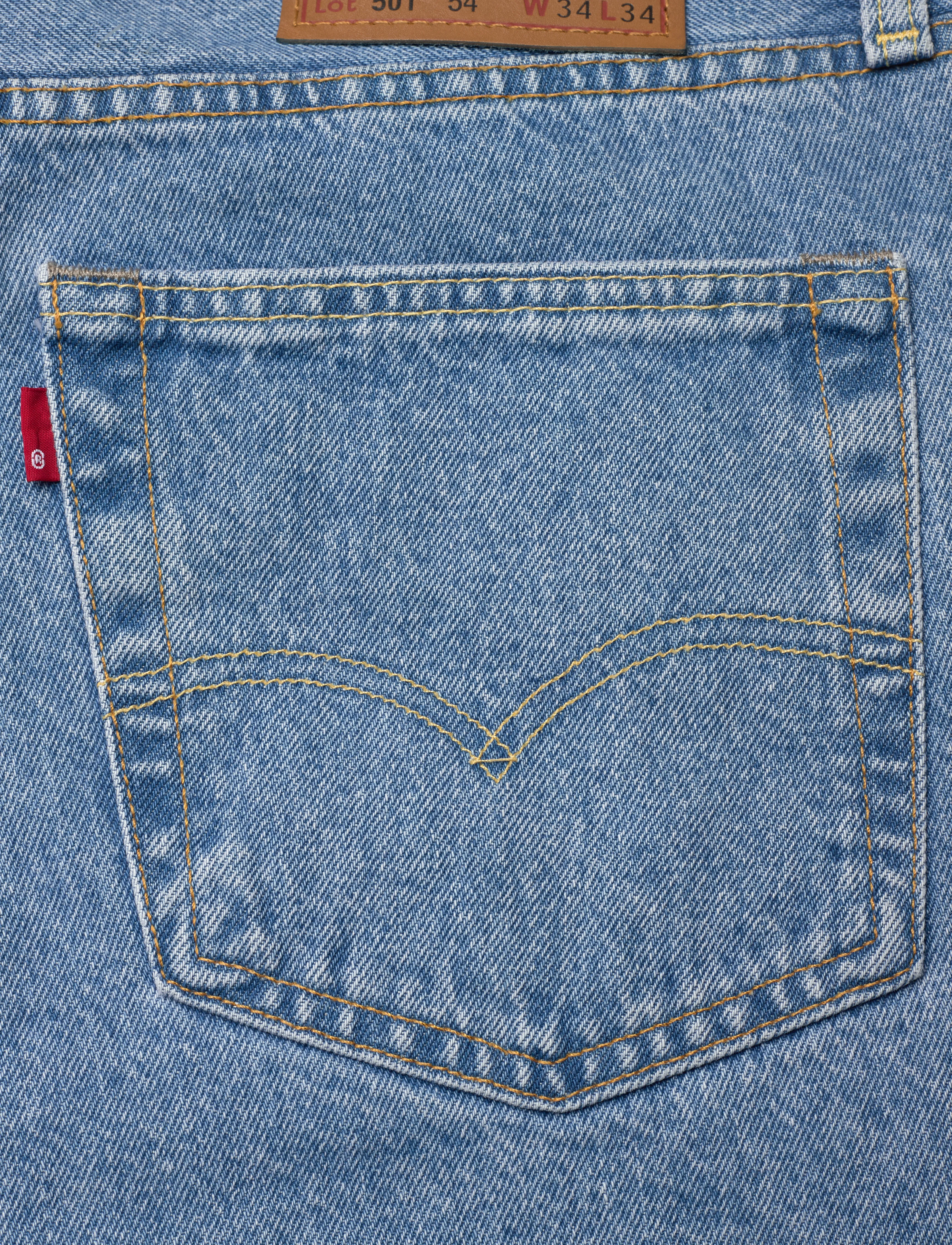 Levi's® - 501 54 FERRY BUILDING BLUE T2 - light indigo - worn in - 4