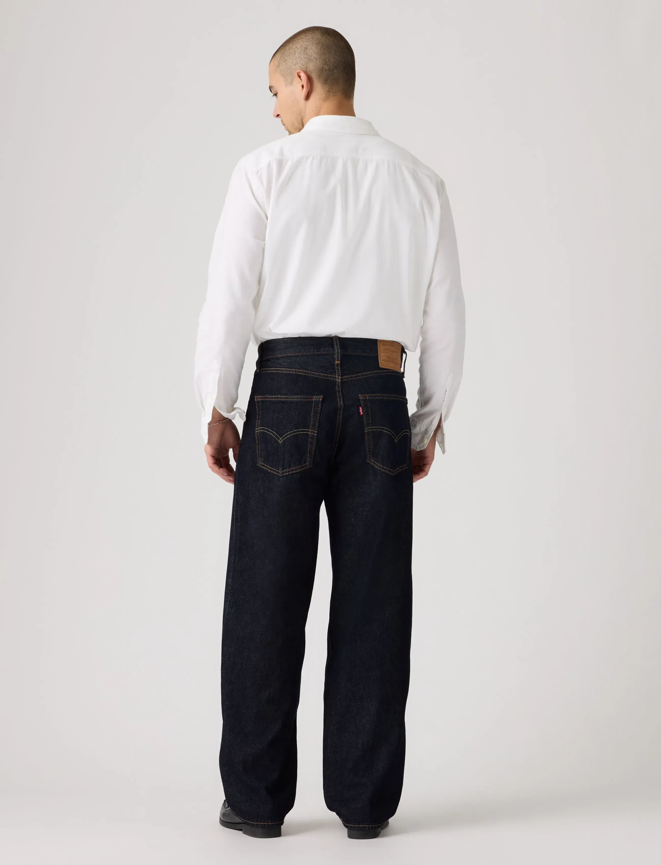 Levi's® - 578 BAGGY GOOD AS NEW RINSE T2 - byxor & jeans - dark indigo - flat finishs - 4