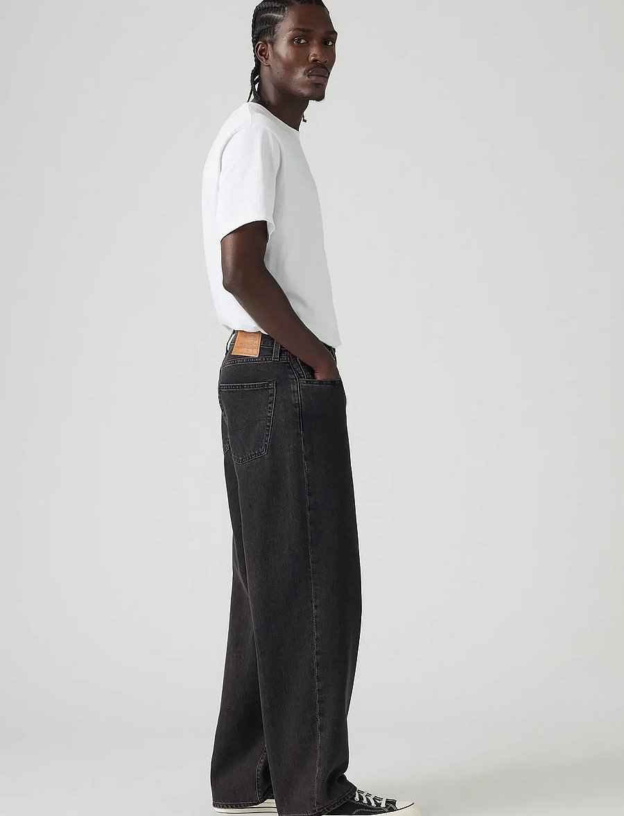 Levi's® - 578 BAGGY 8AM IN CHARLOTTE - alt laienevad teksad - blacks - 3